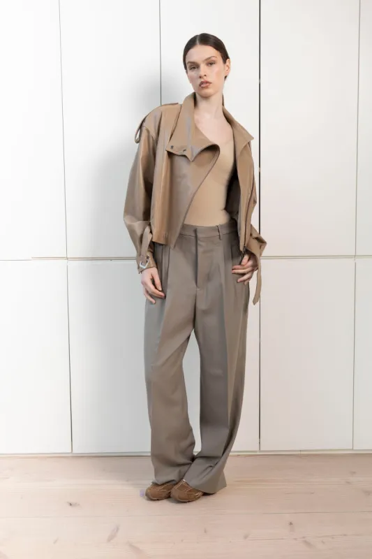 Serpa Pain Leather Jacket sold by DUCIE