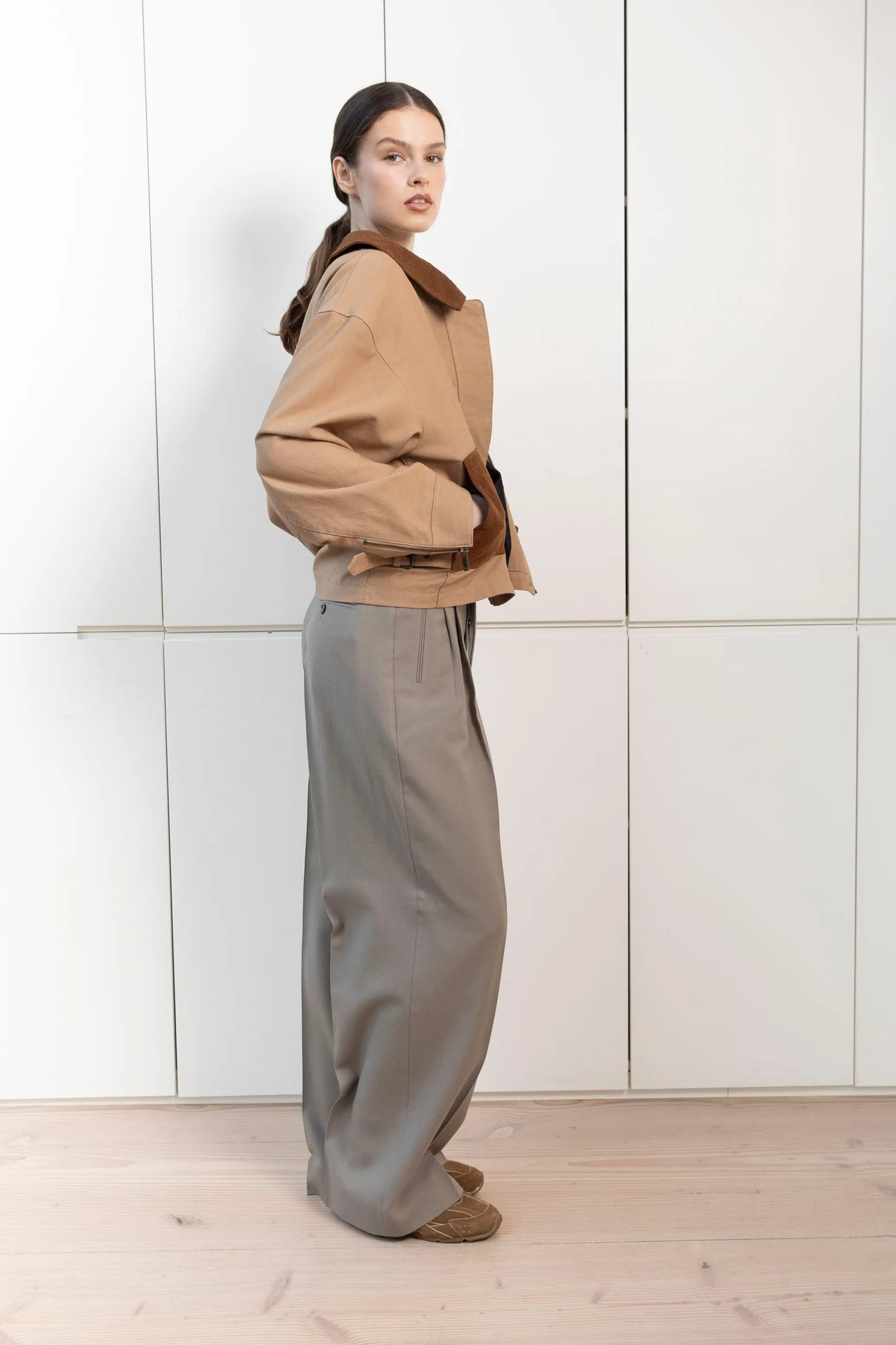 Jemima Canvas Jacket sold by DUCIE product image thumbnail 3