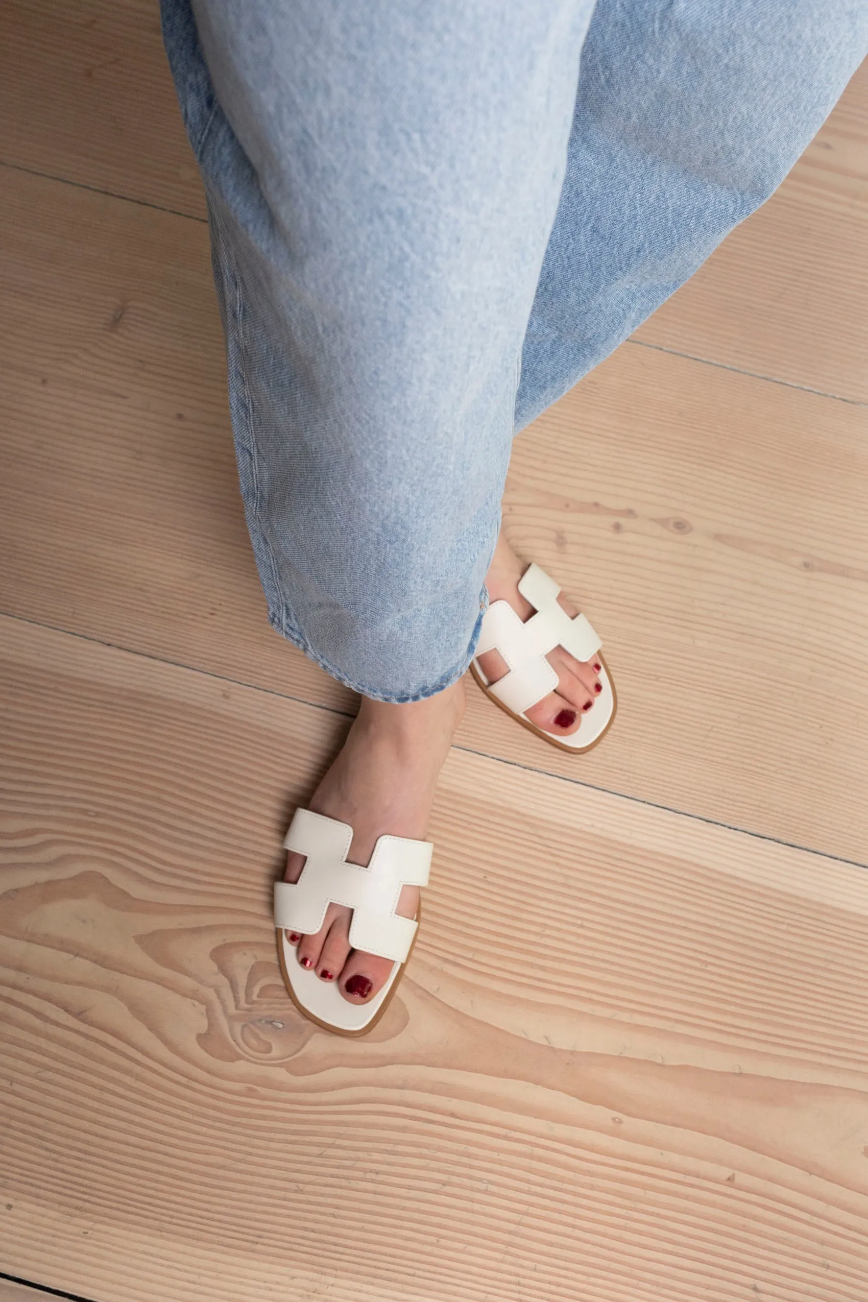 Lea Leather Sandals sold by DUCIE