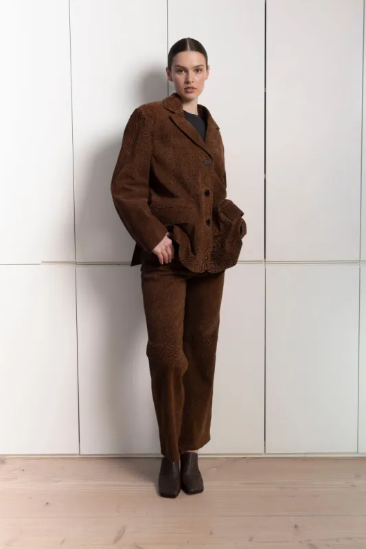 Tilly Suede Trousers sold by DUCIE