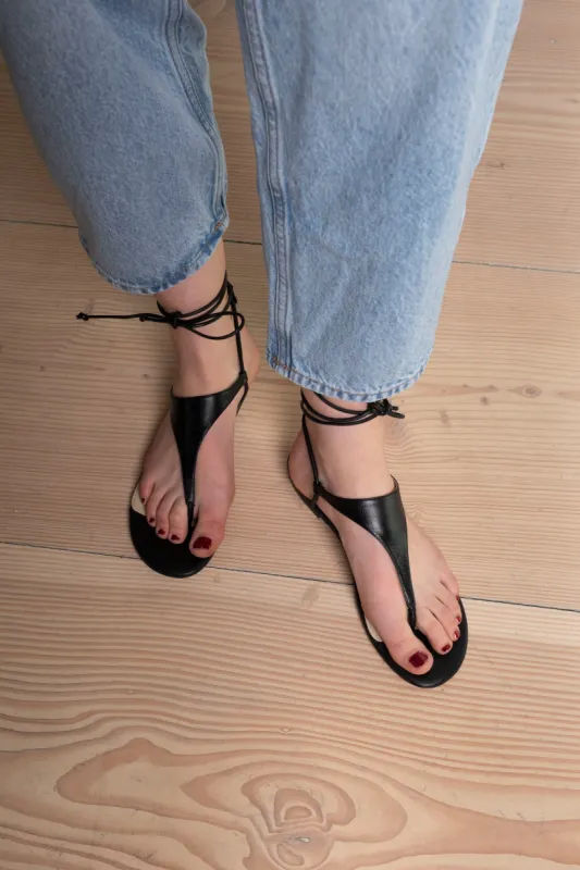 Leia Leather Sandals sold by DUCIE
