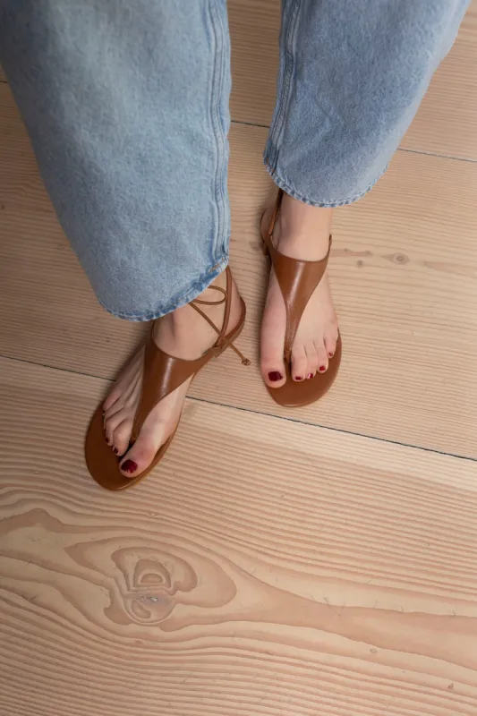 Leia Leather Sandals sold by DUCIE