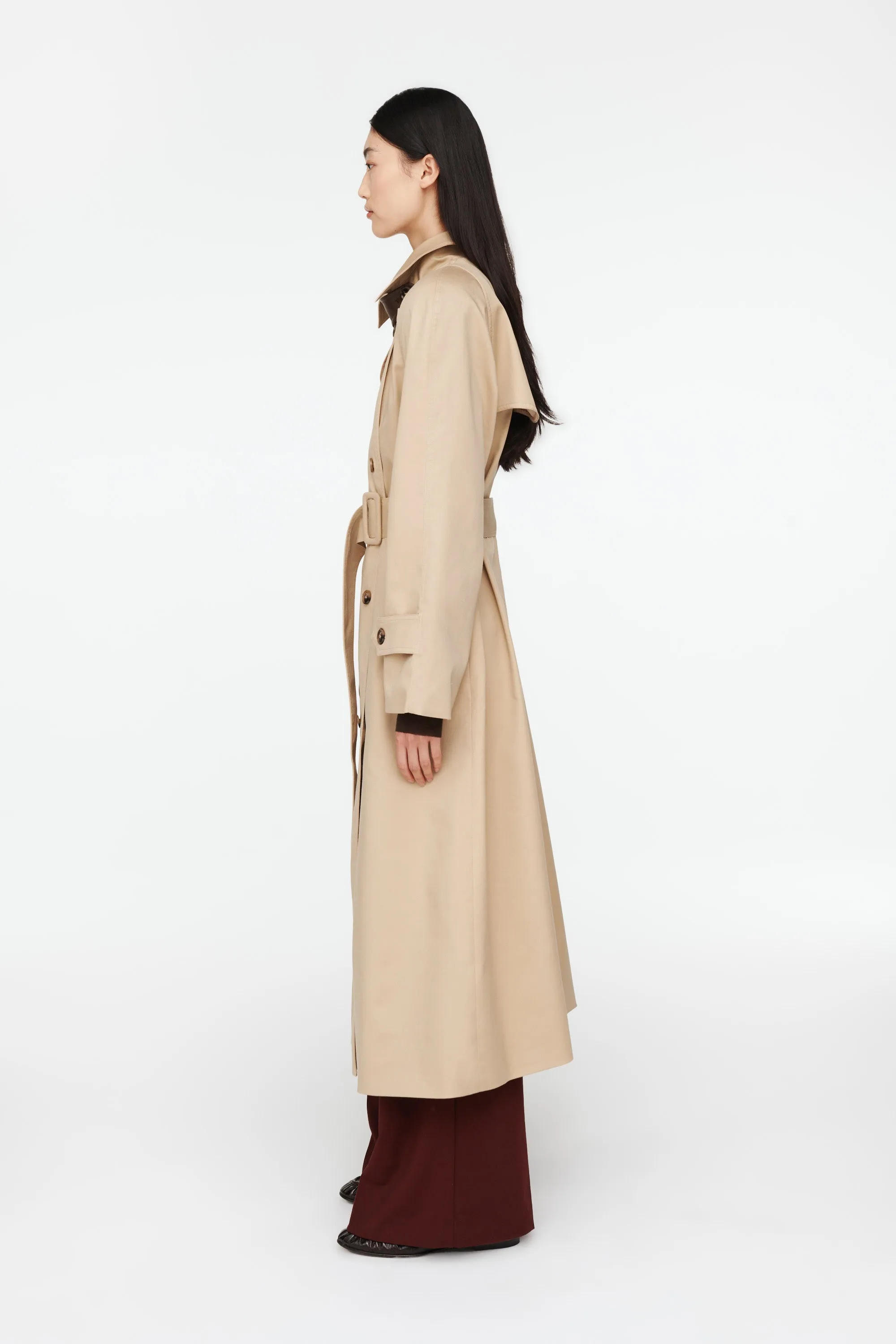 Poppy Canvas Trench sold by DUCIE product image thumbnail 2