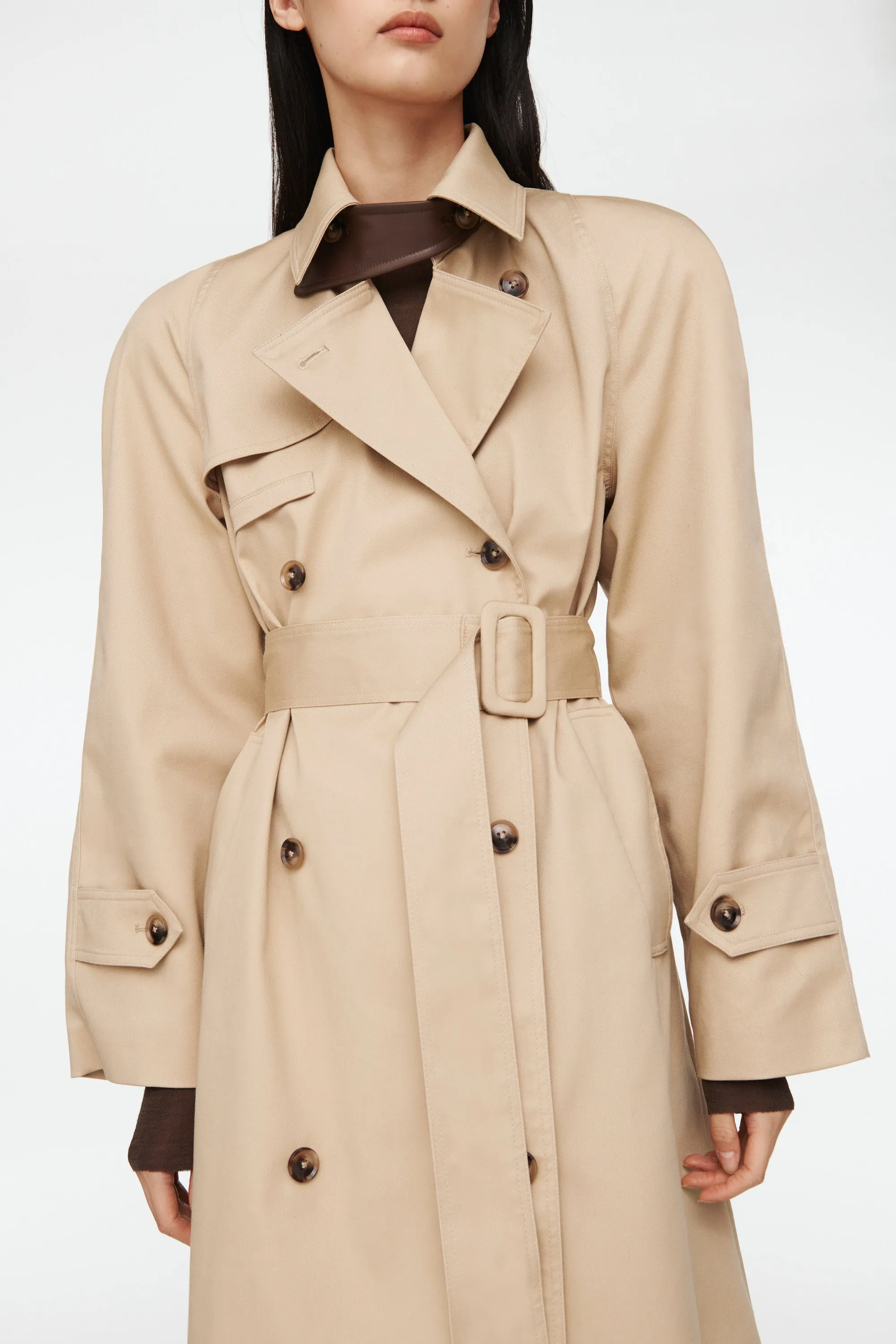 Poppy Canvas Trench sold by DUCIE product image thumbnail 5
