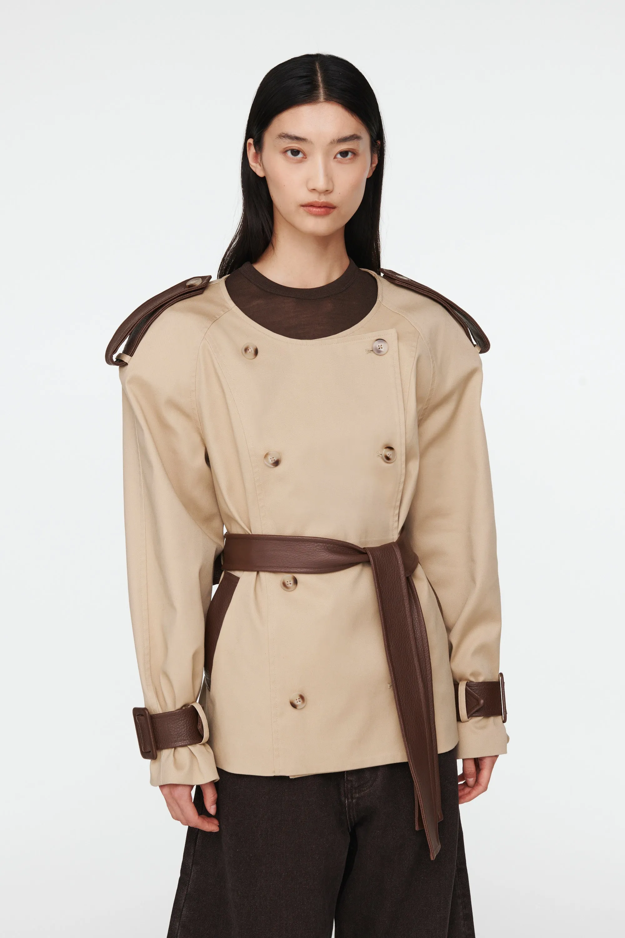 Klarissa Canvas Jacket sold by DUCIE product image thumbnail 3