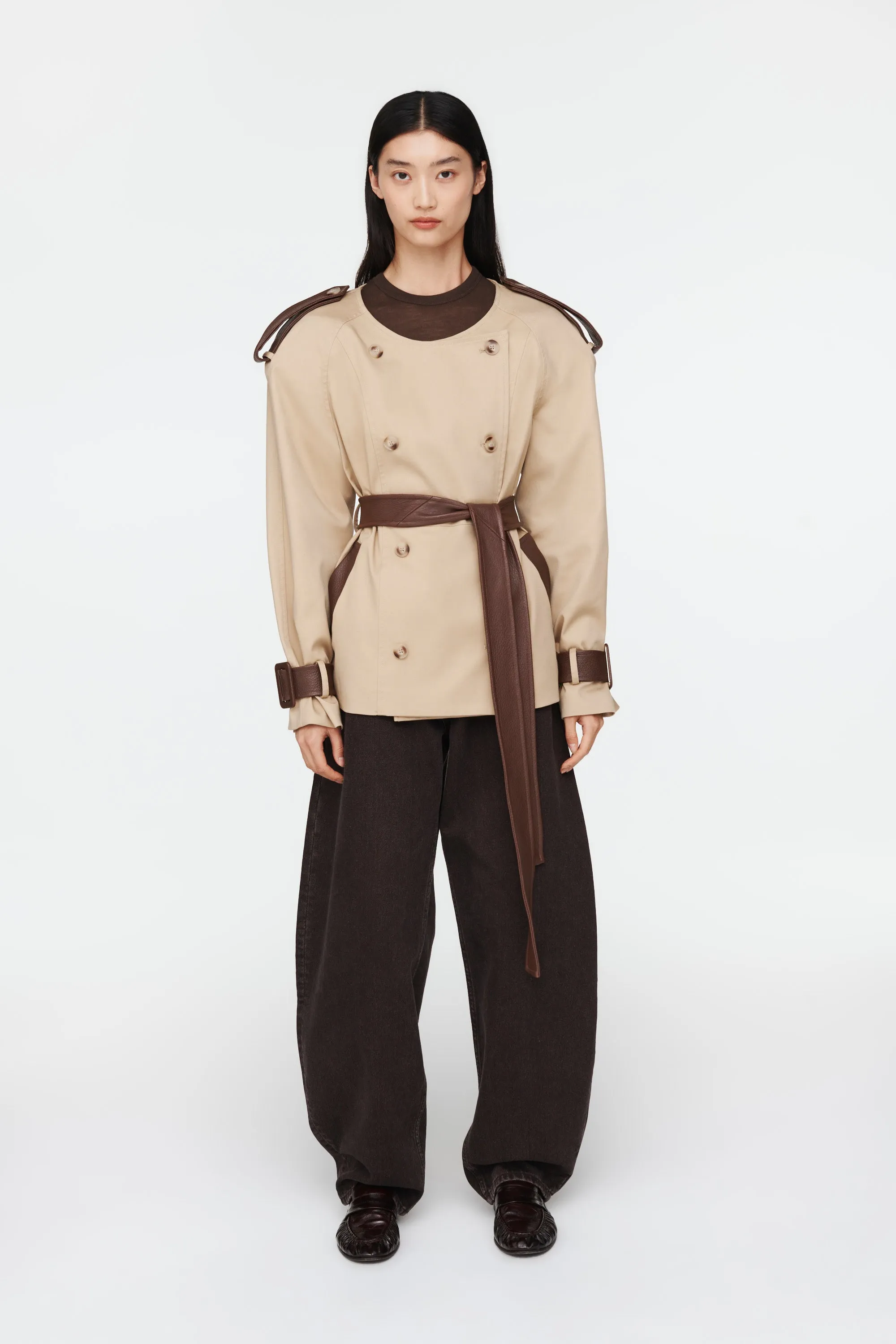 Klarissa Canvas Jacket sold by DUCIE