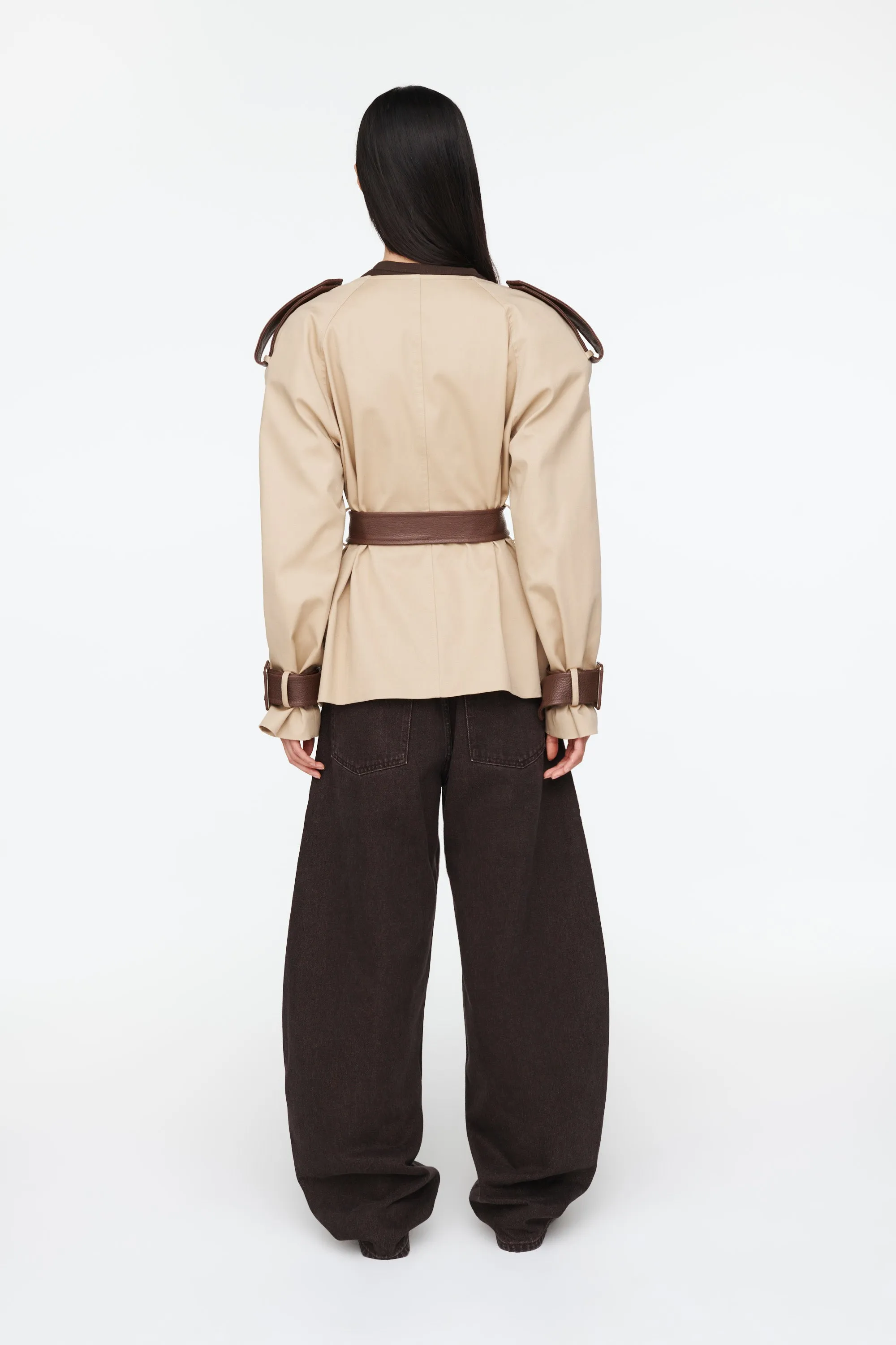 Klarissa Canvas Jacket sold by DUCIE product image thumbnail 5