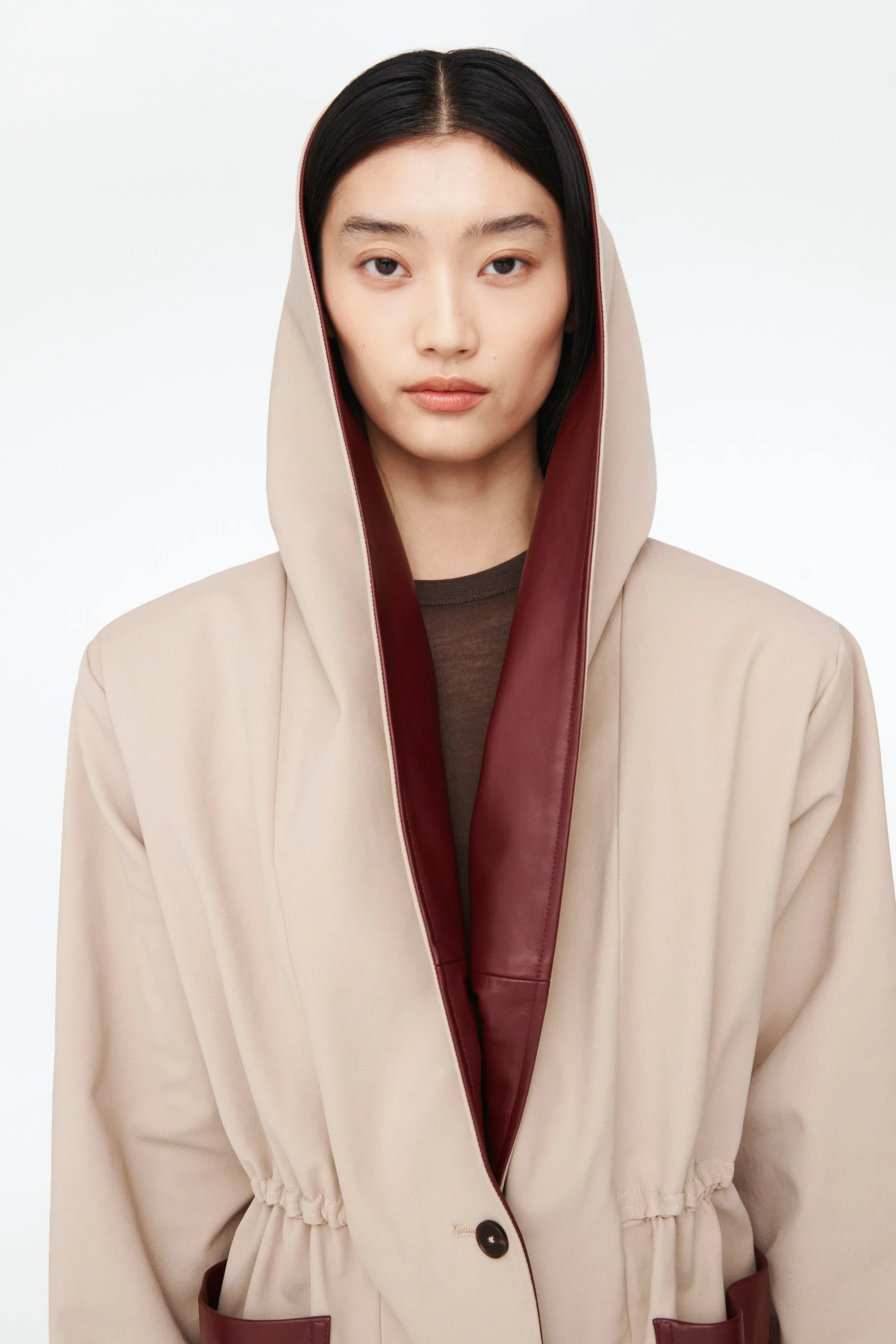 Alice Canvas Hooded Jacket sold by DUCIE product image thumbnail 5