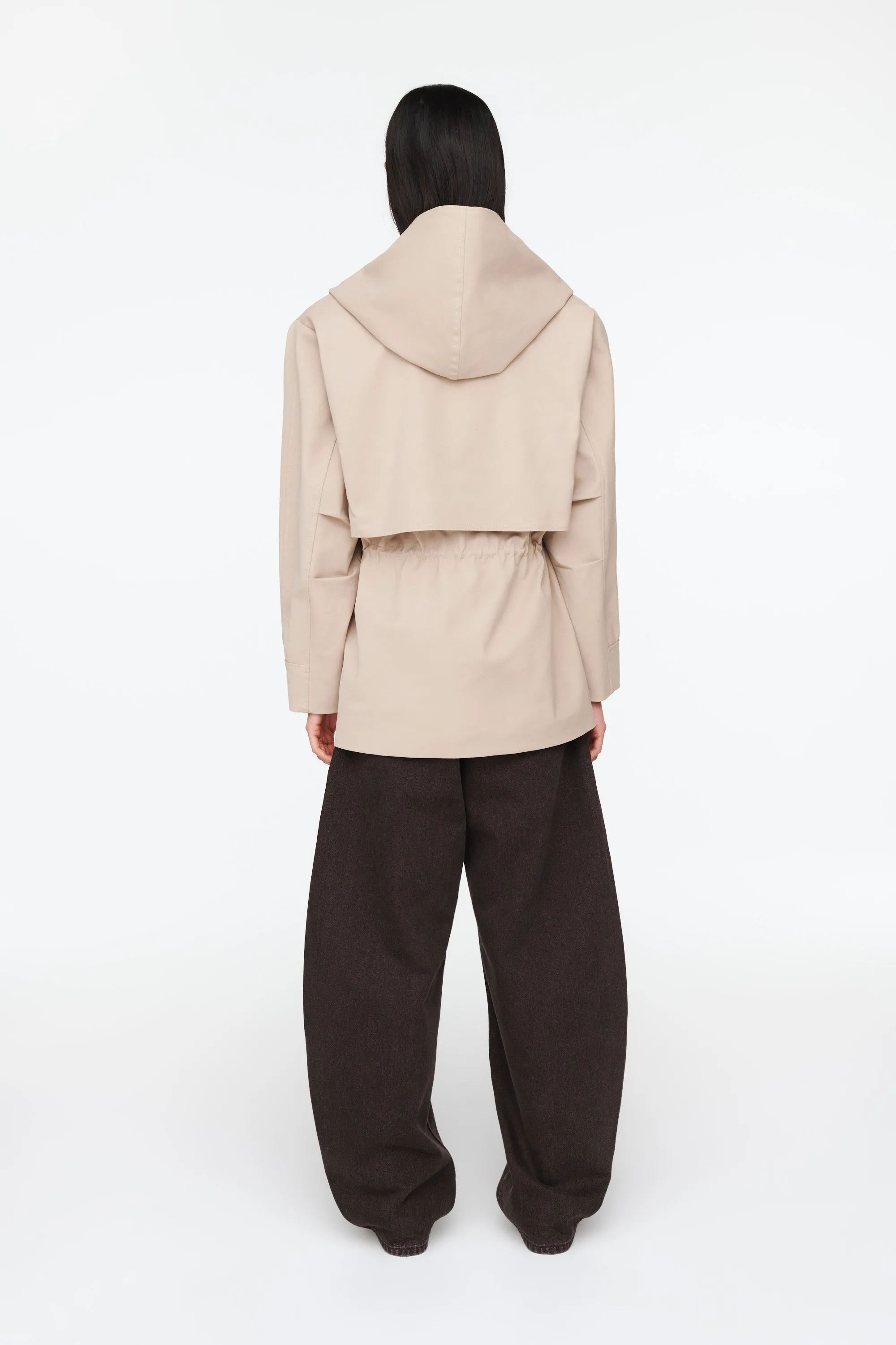 Alice Canvas Hooded Jacket sold by DUCIE product image thumbnail 3