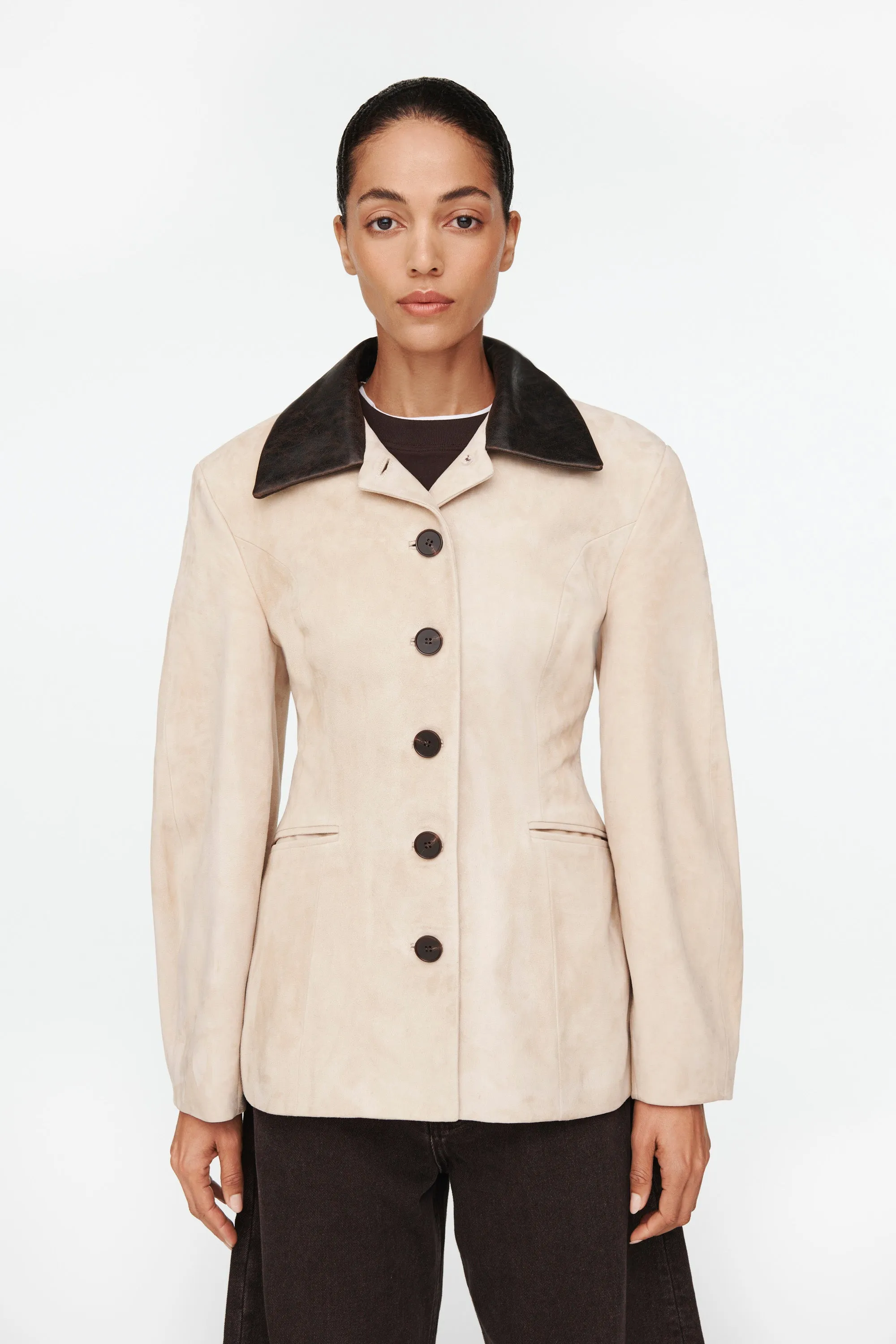 Gia Suede Jacket sold by DUCIE product image thumbnail 4
