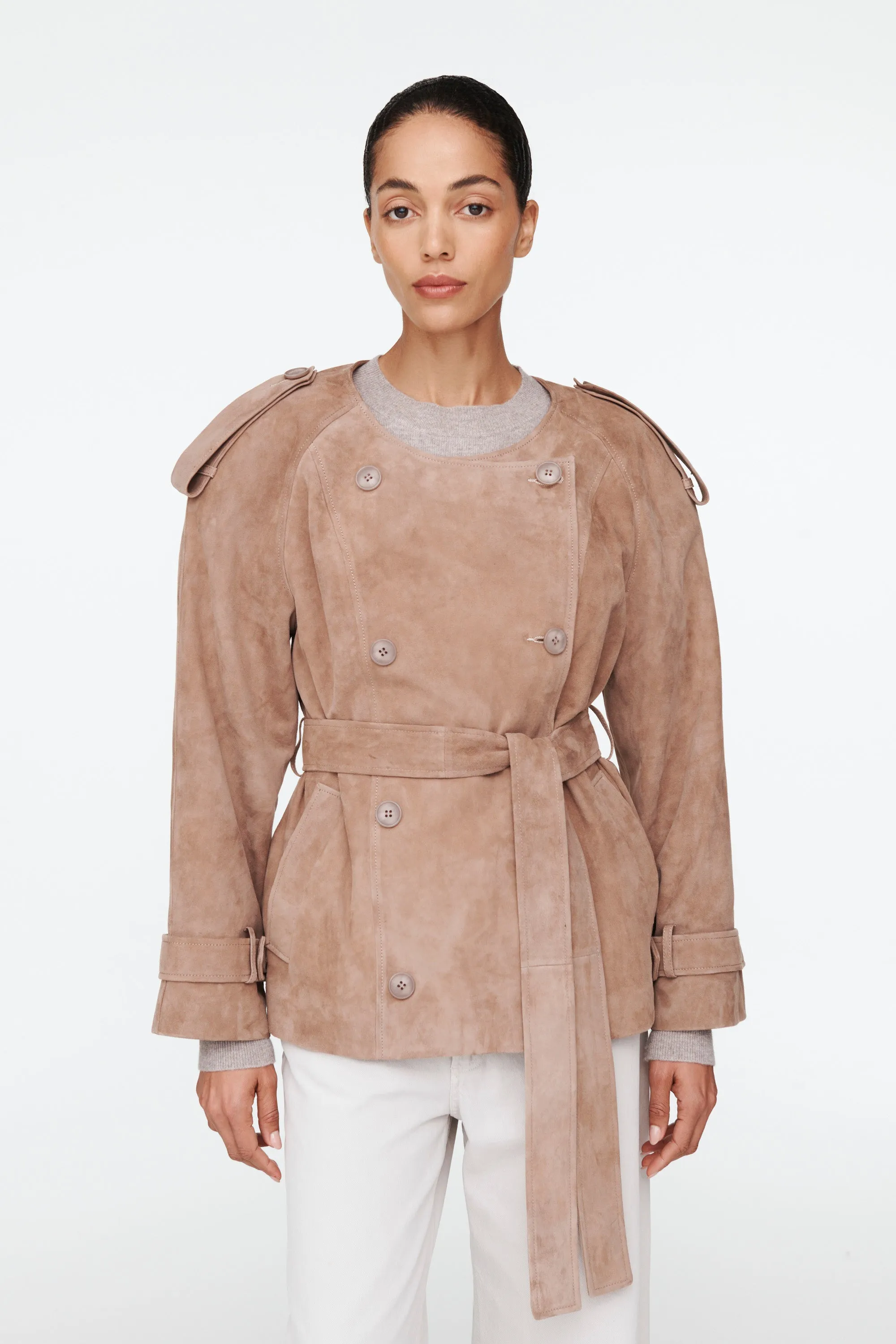 Klarissa Suede Jacket sold by DUCIE product image thumbnail 2