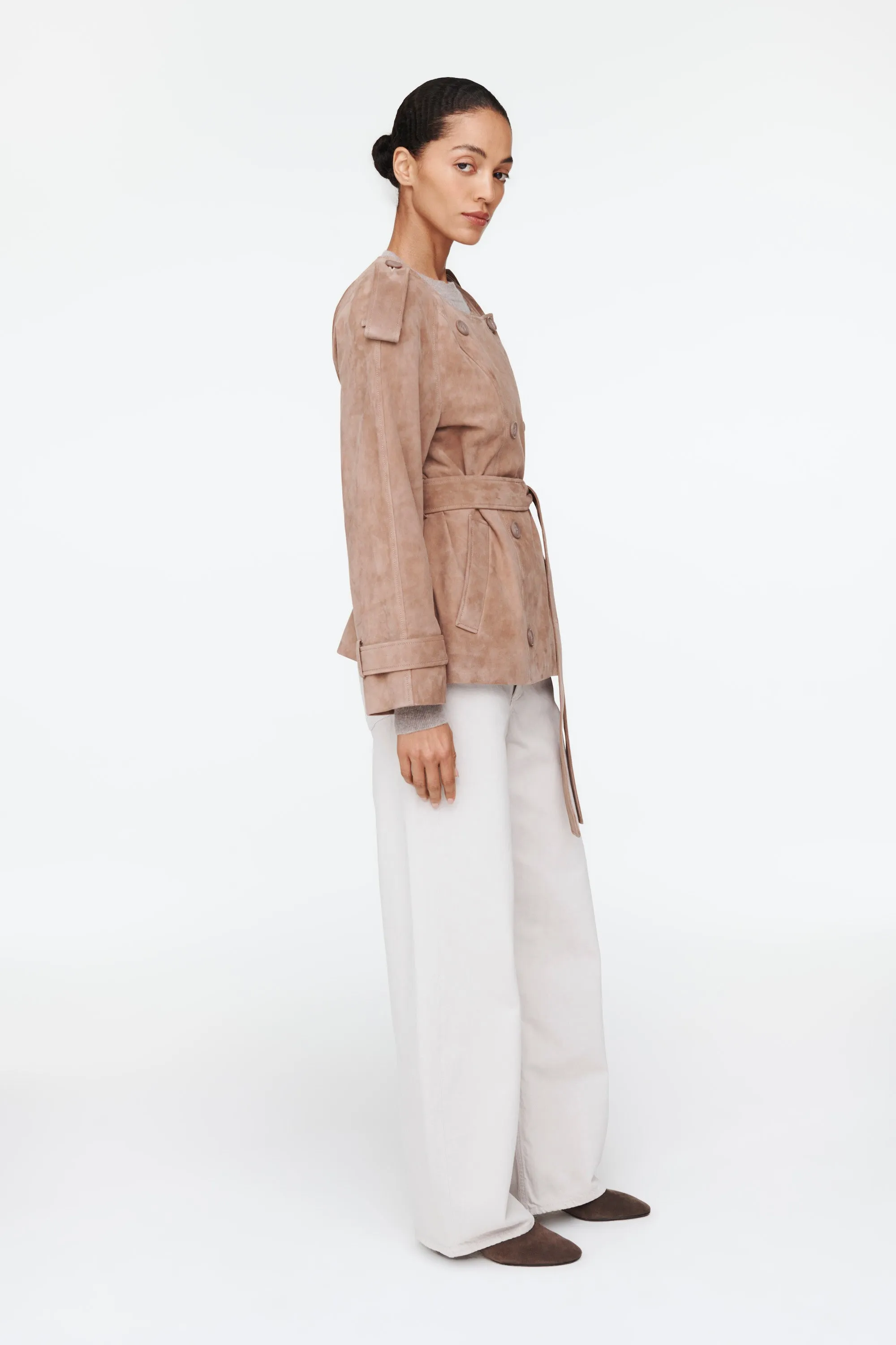 Klarissa Suede Jacket sold by DUCIE product image thumbnail 3