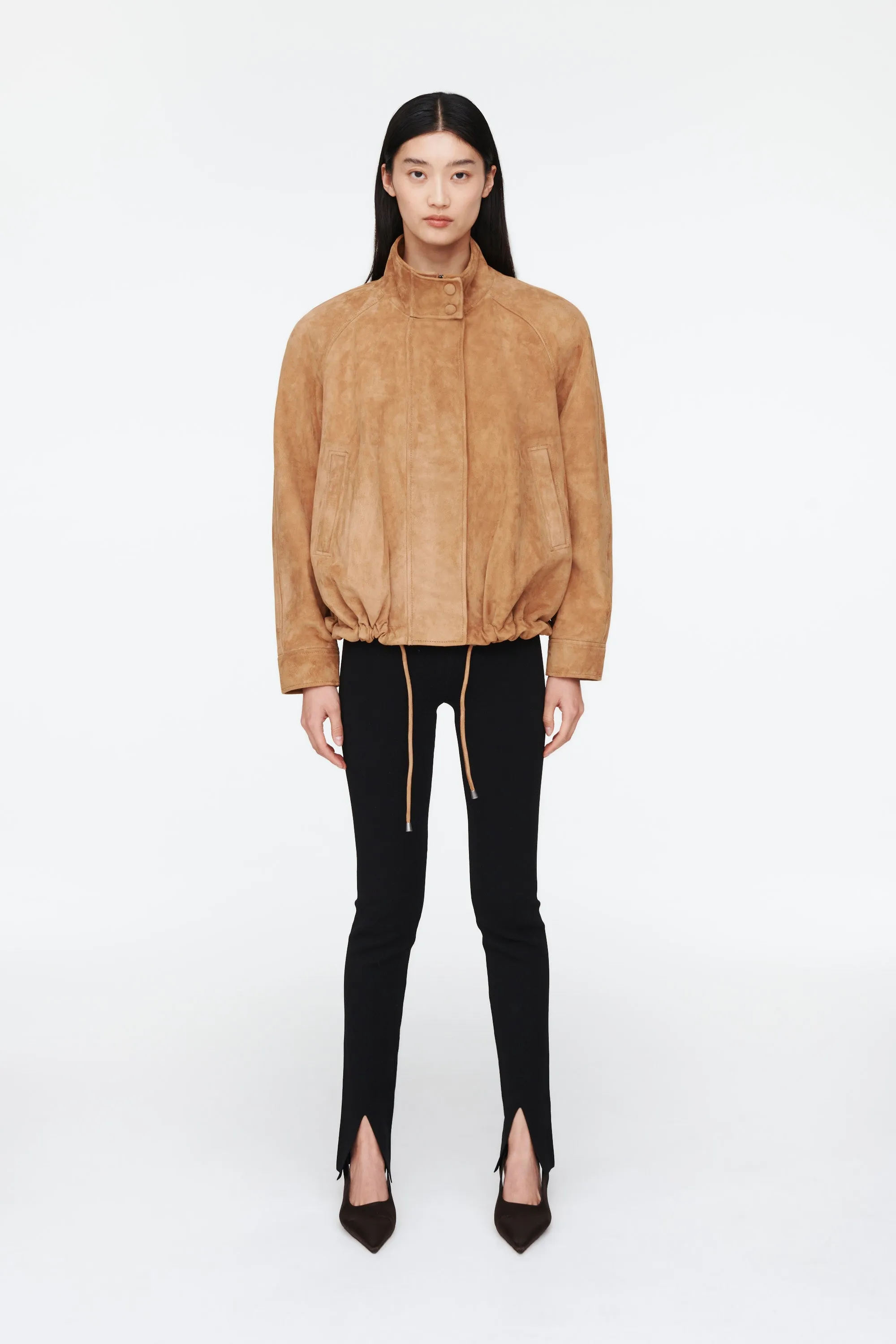 Anastasia Suede Jacket sold by DUCIE