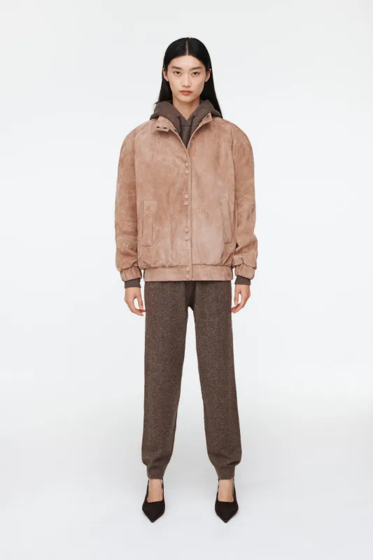 Alma Suede Jacket sold by DUCIE
