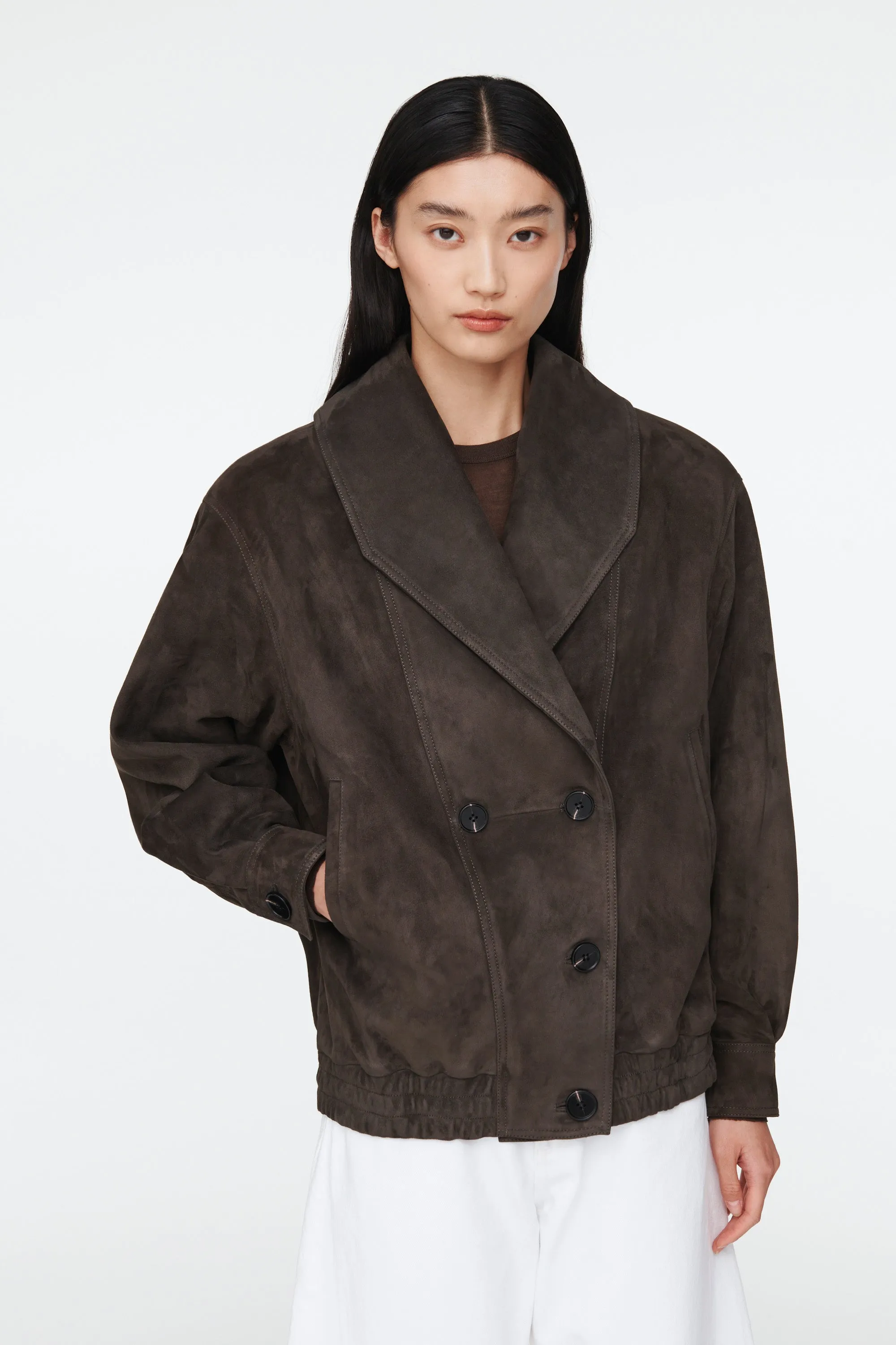 Charlie Suede Jacket sold by DUCIE product image thumbnail 5