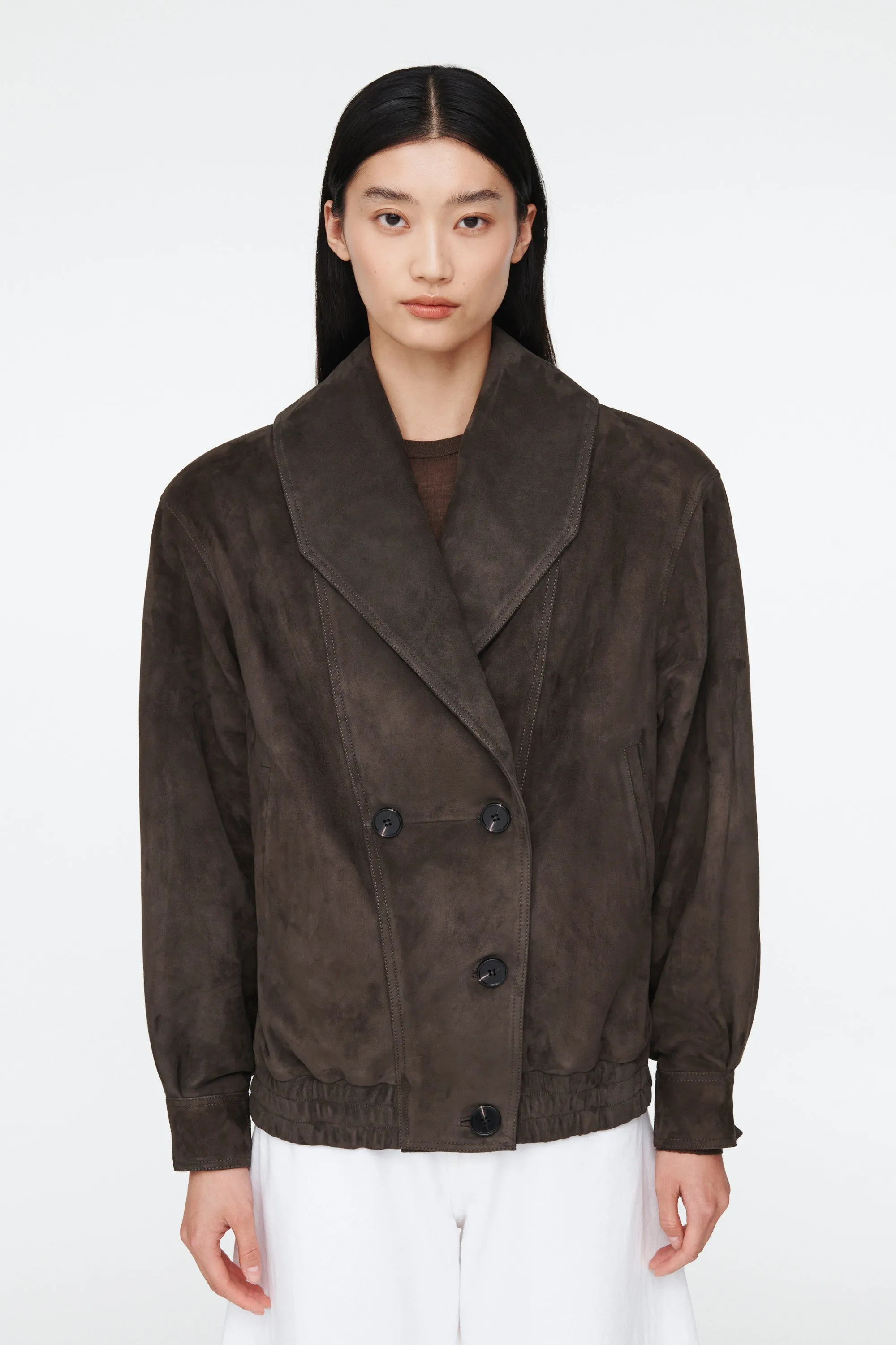 Charlie Suede Jacket sold by DUCIE product image thumbnail 4