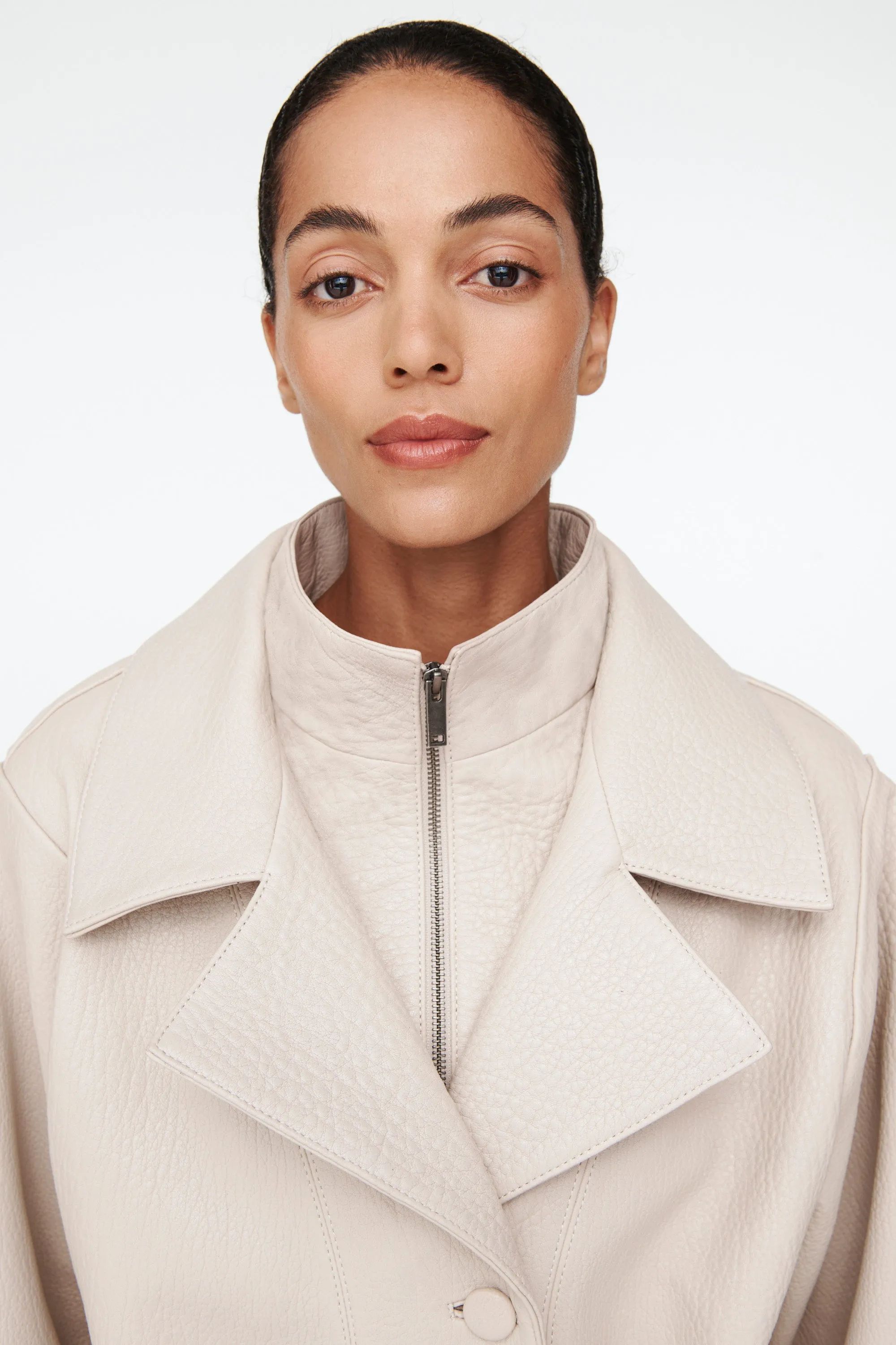 Alice Leather Jacket sold by DUCIE product image thumbnail 5