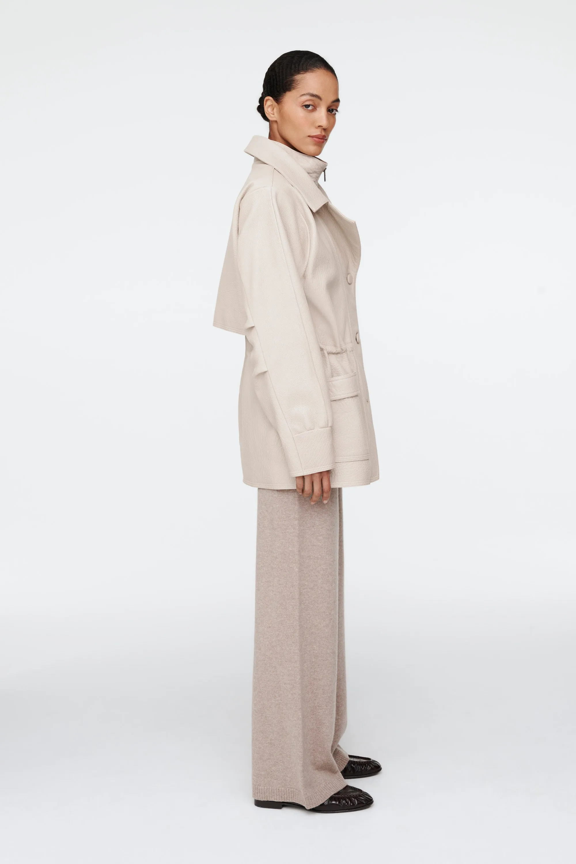 Alice Leather Jacket sold by DUCIE product image thumbnail 2