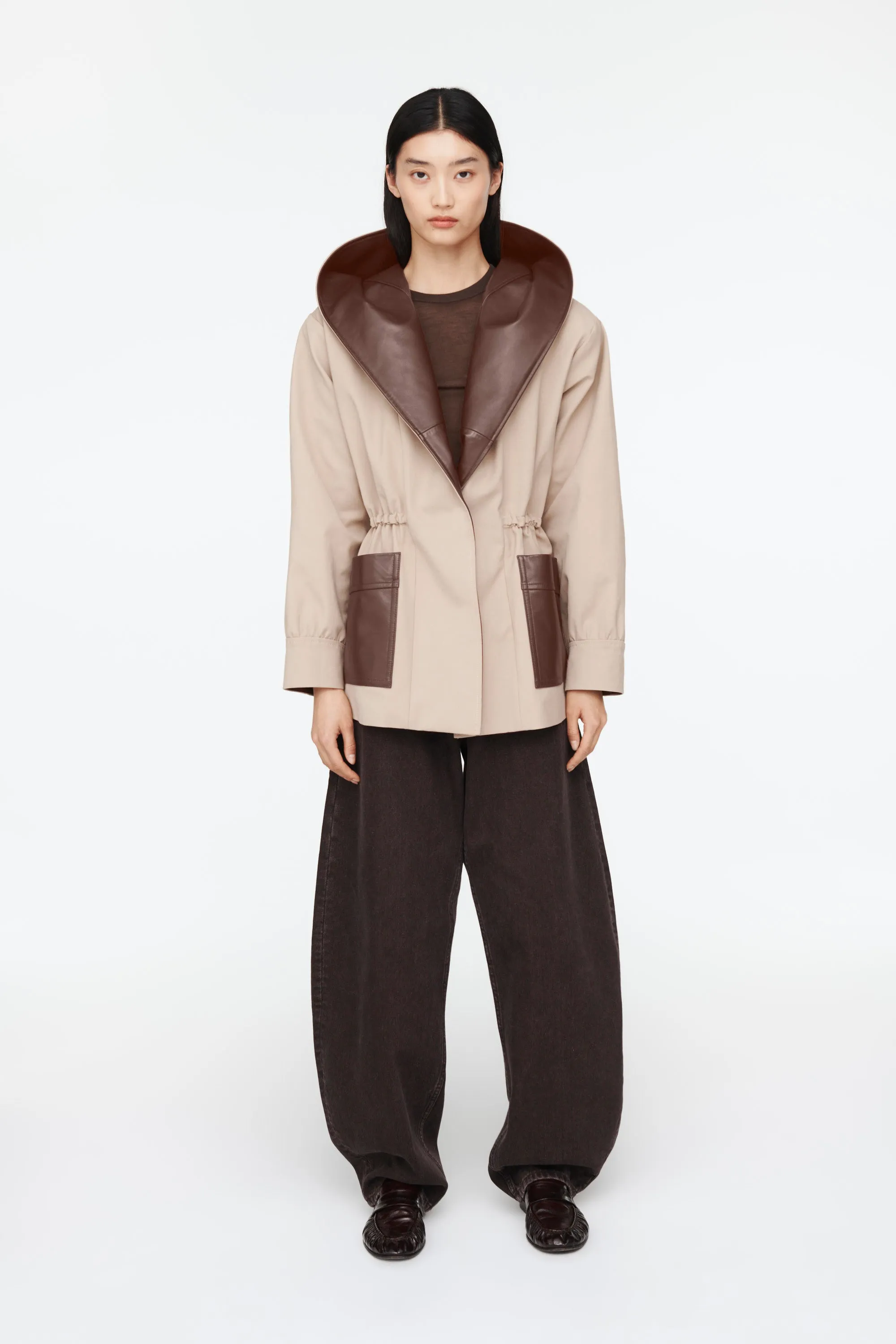 Alice Canvas Hooded Jacket sold by DUCIE