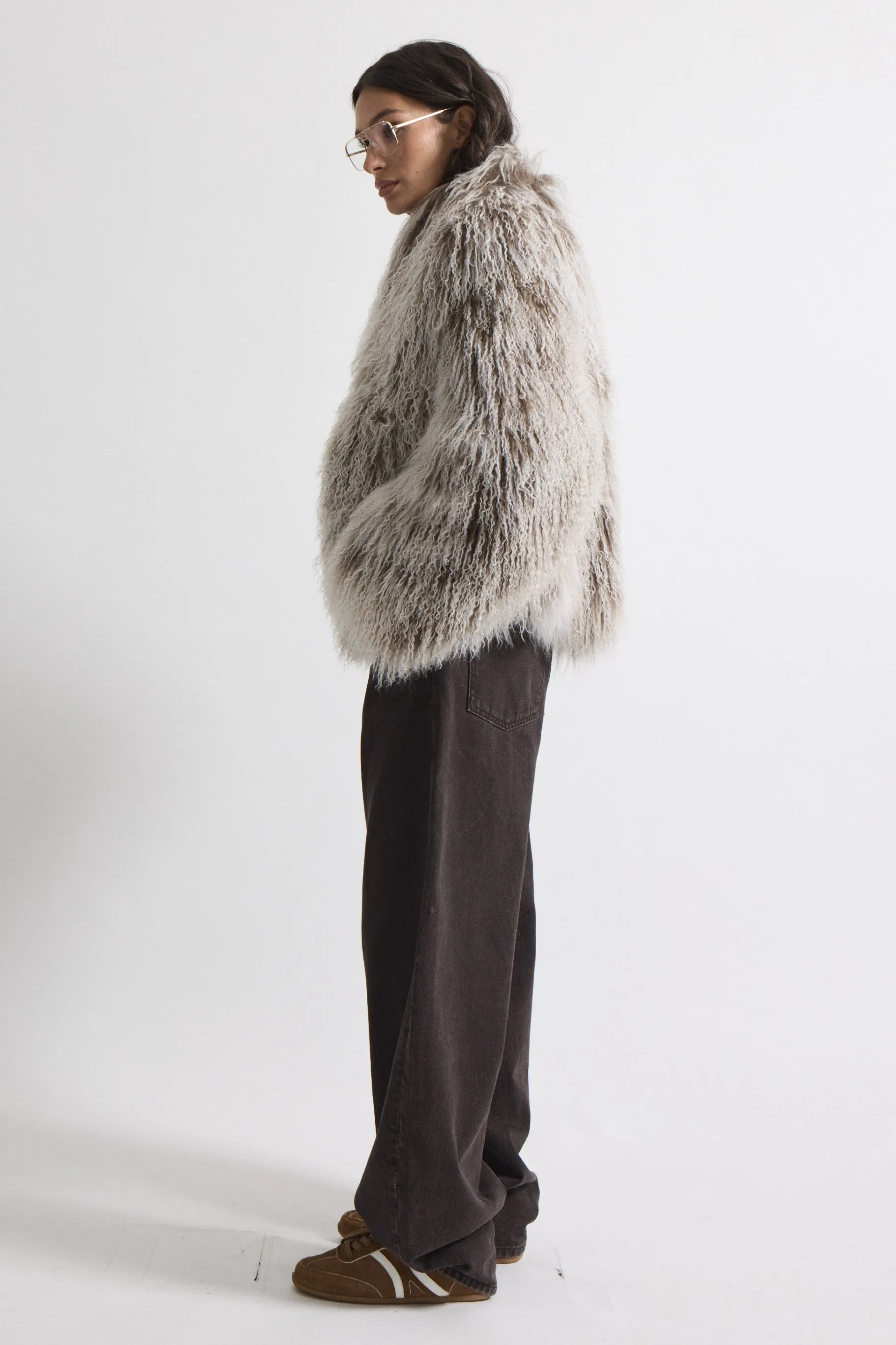 Rochelle Shearling Jacket sold by DUCIE product image thumbnail 3