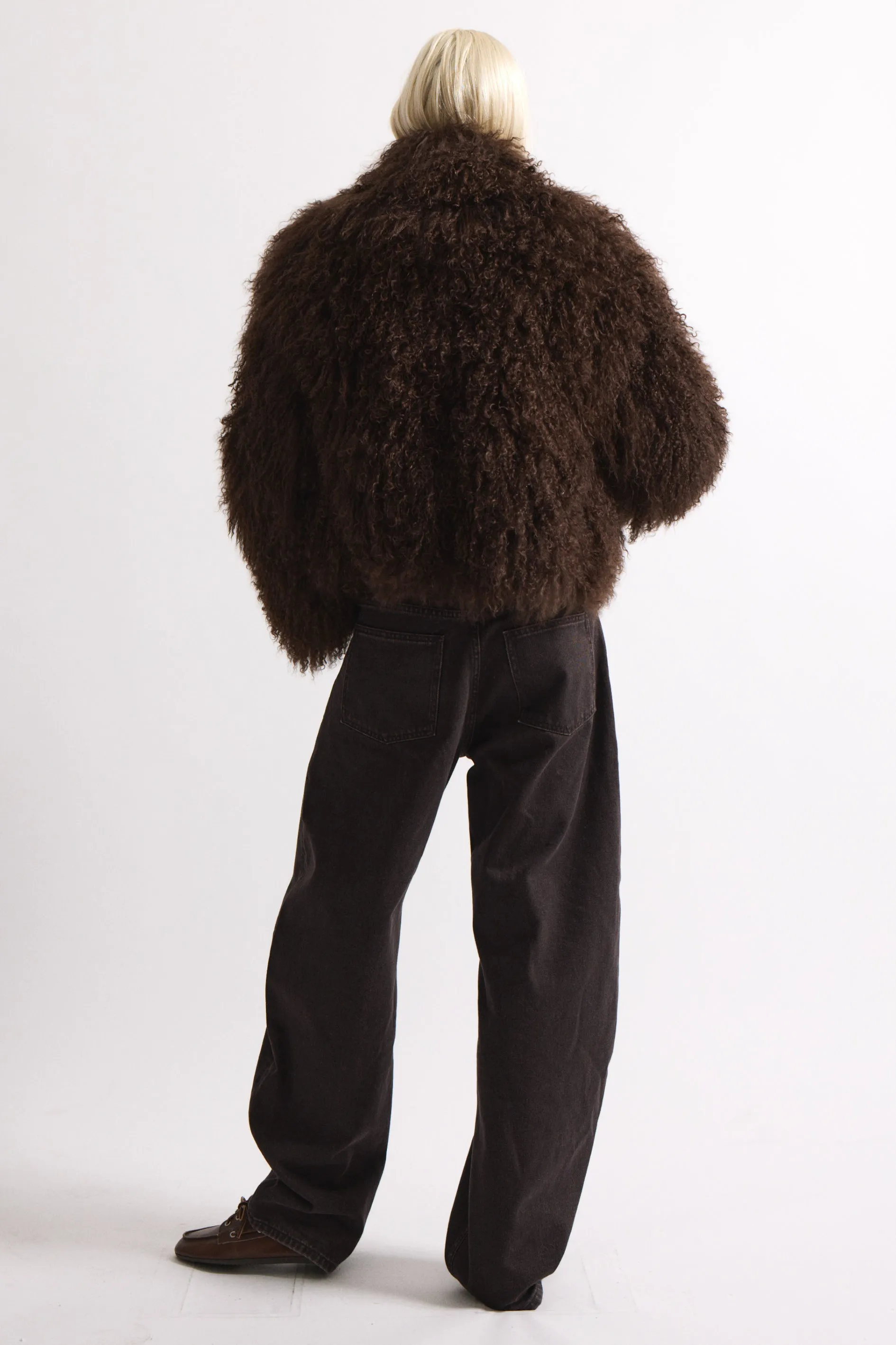 Rochelle Shearling Jacket sold by DUCIE product image thumbnail 4