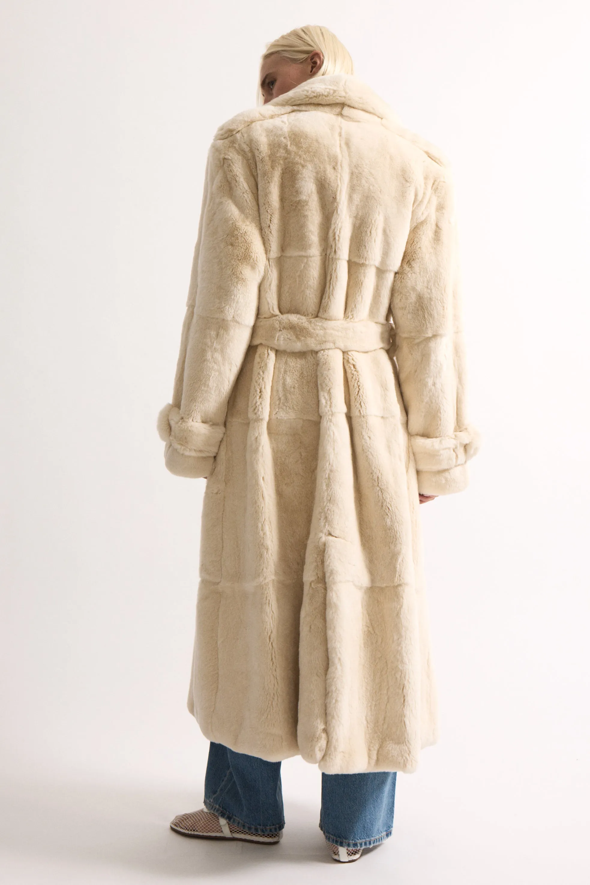 Thalia Fur Coat sold by DUCIE product image thumbnail 5