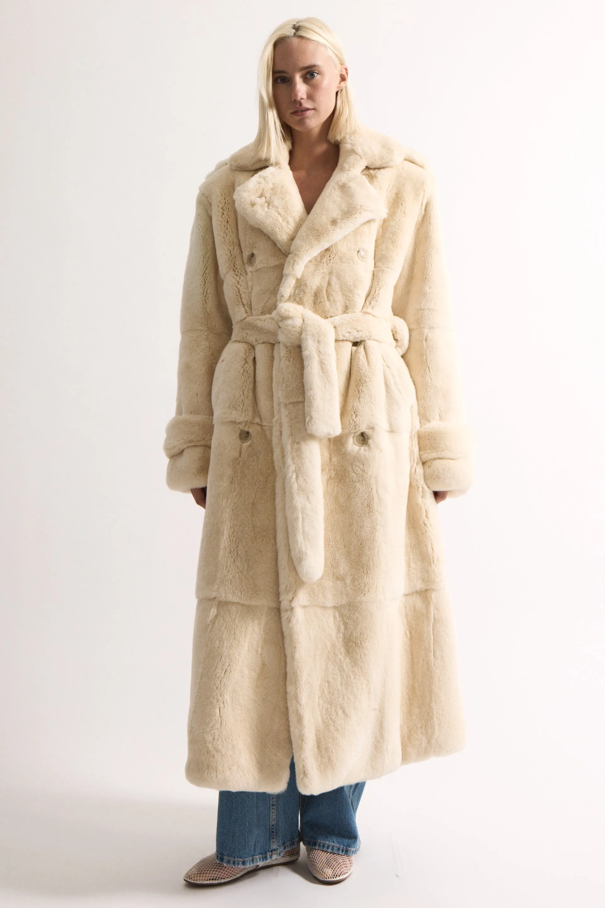 Thalia Fur Coat sold by DUCIE product image thumbnail 2