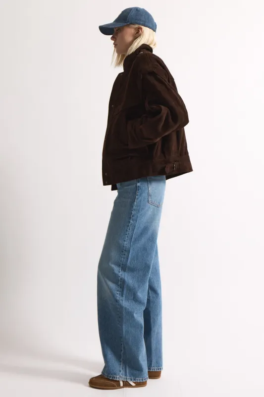 Frida Suede Jacket sold by DUCIE