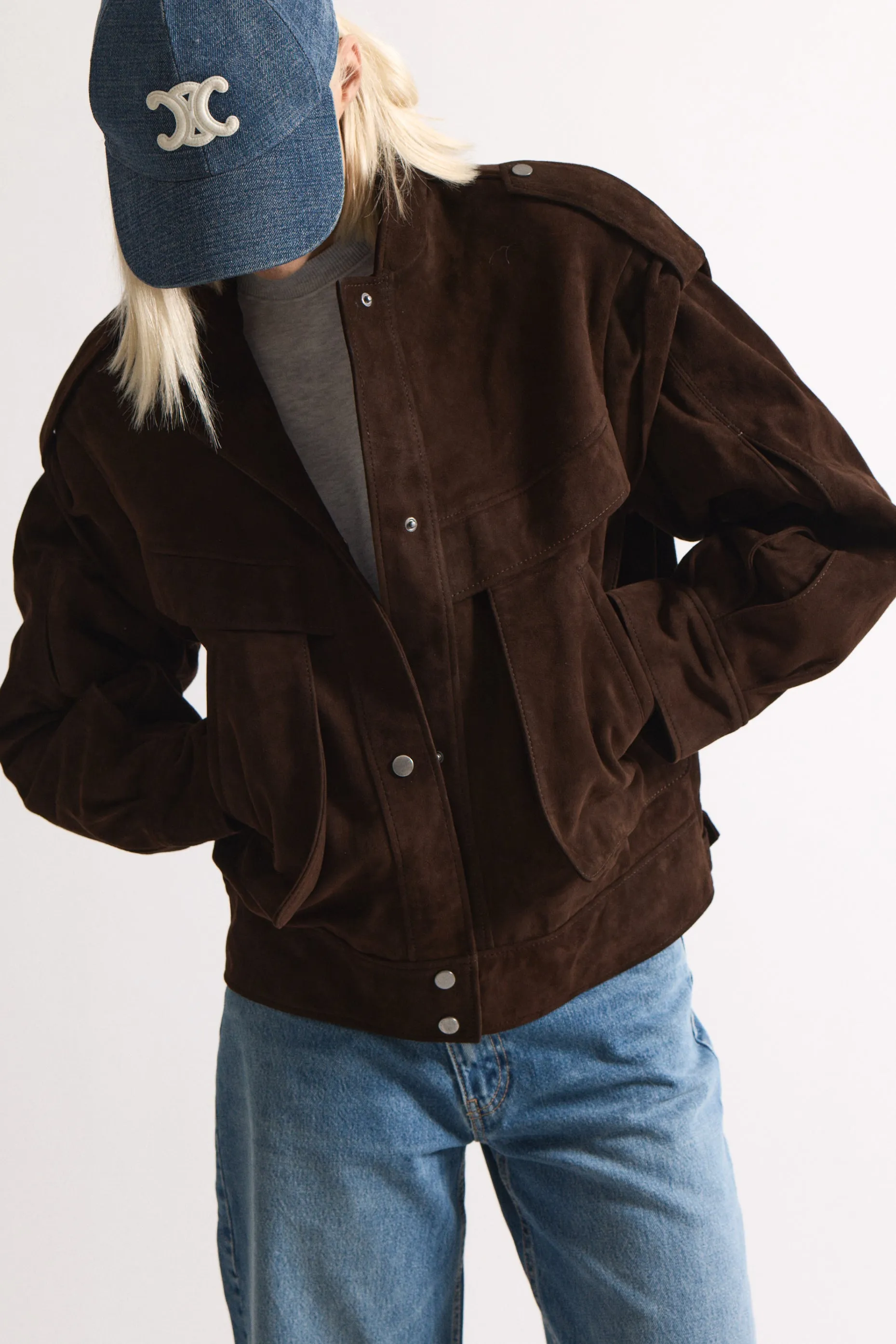 Frida Suede Jacket sold by DUCIE product image thumbnail 4