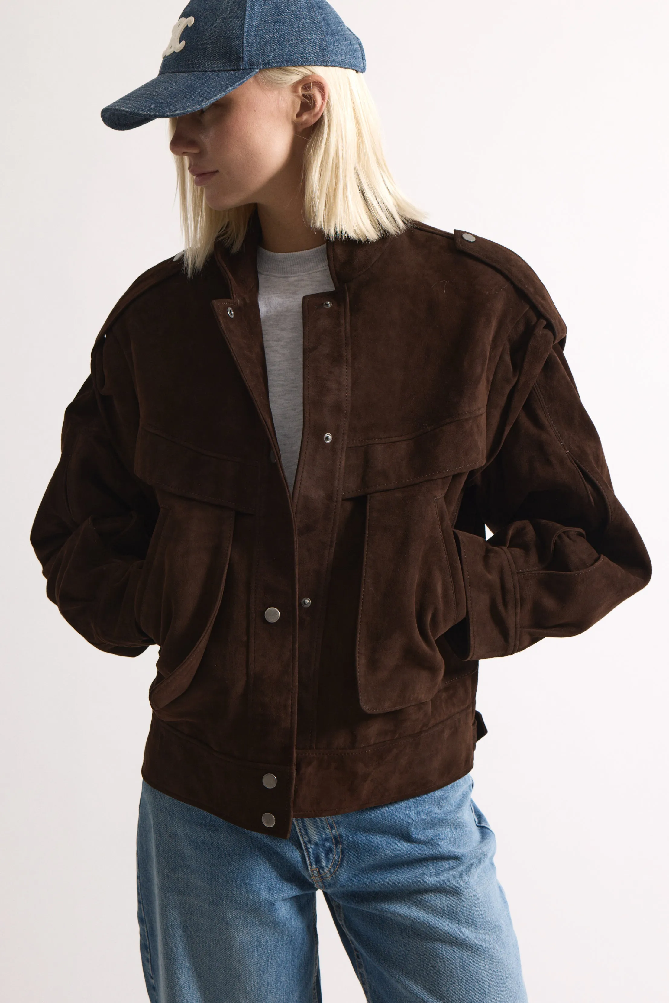Frida Suede Jacket sold by DUCIE product image thumbnail 5