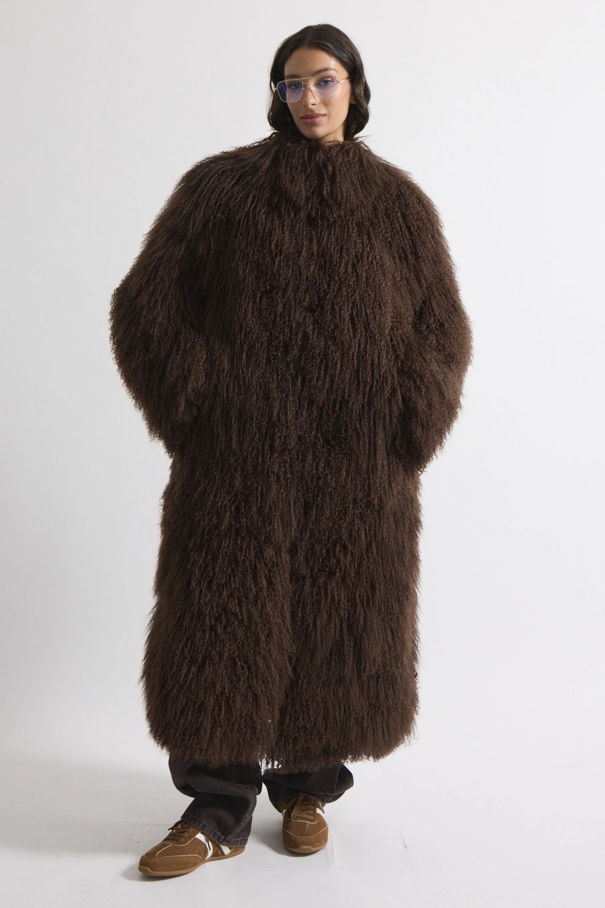 Faye Shearling Coat sold by DUCIE product image thumbnail 2