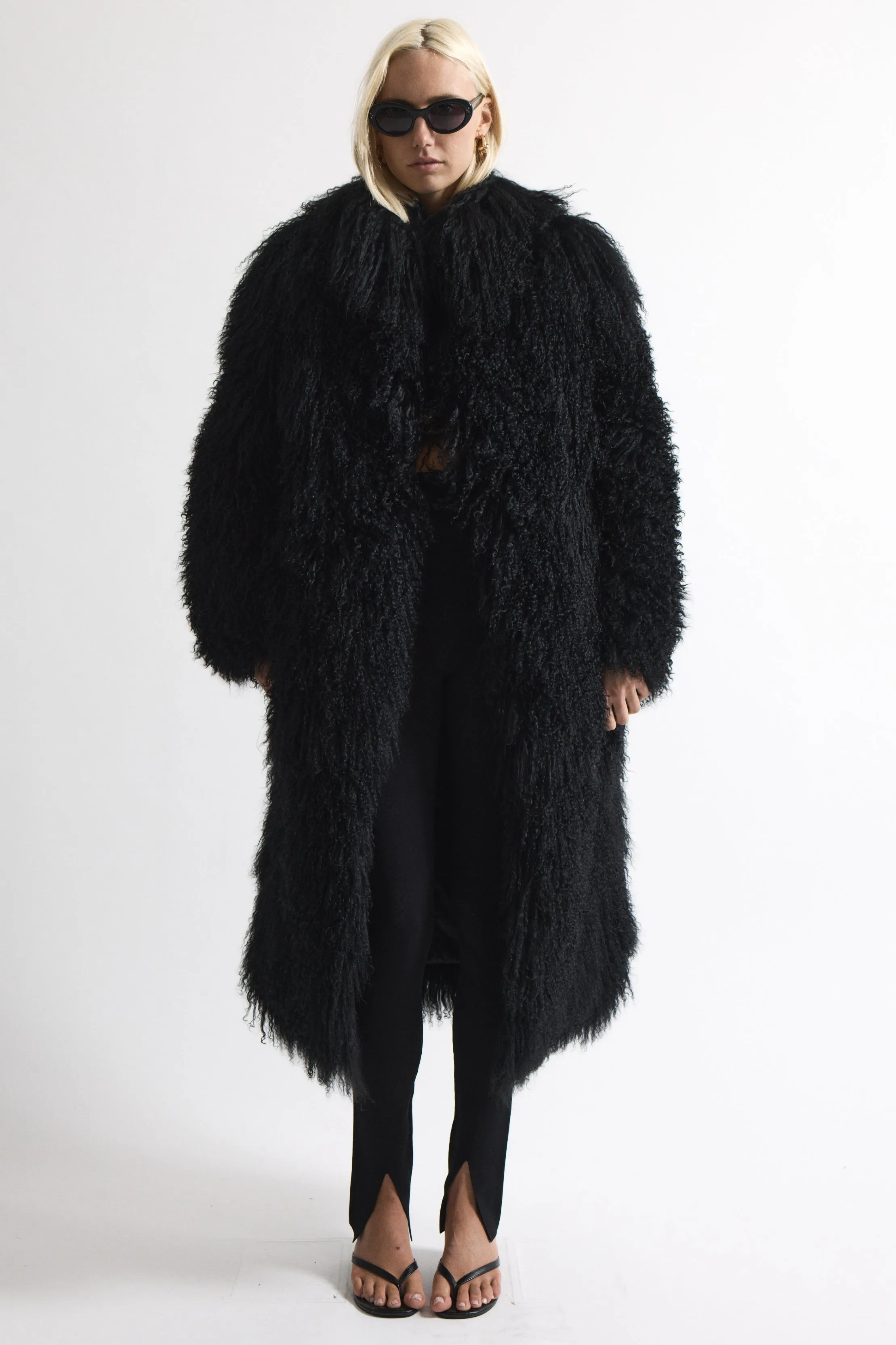 Faye Shearling Coat sold by DUCIE product image thumbnail 3