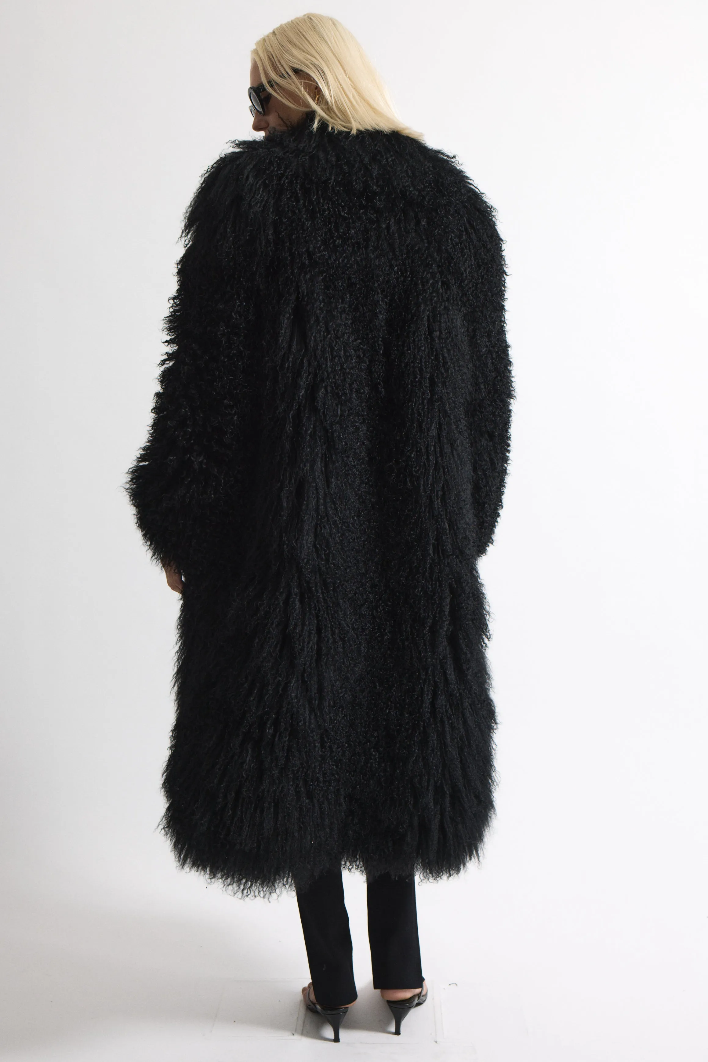 Faye Shearling Coat sold by DUCIE product image thumbnail 5