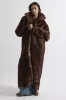 Melanie Shearling Coat Long sold by DUCIE