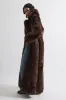 Melanie Shearling Coat Long sold by DUCIE