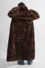 Melanie Shearling Coat Long sold by DUCIE