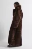 Melanie Shearling Coat Long sold by DUCIE
