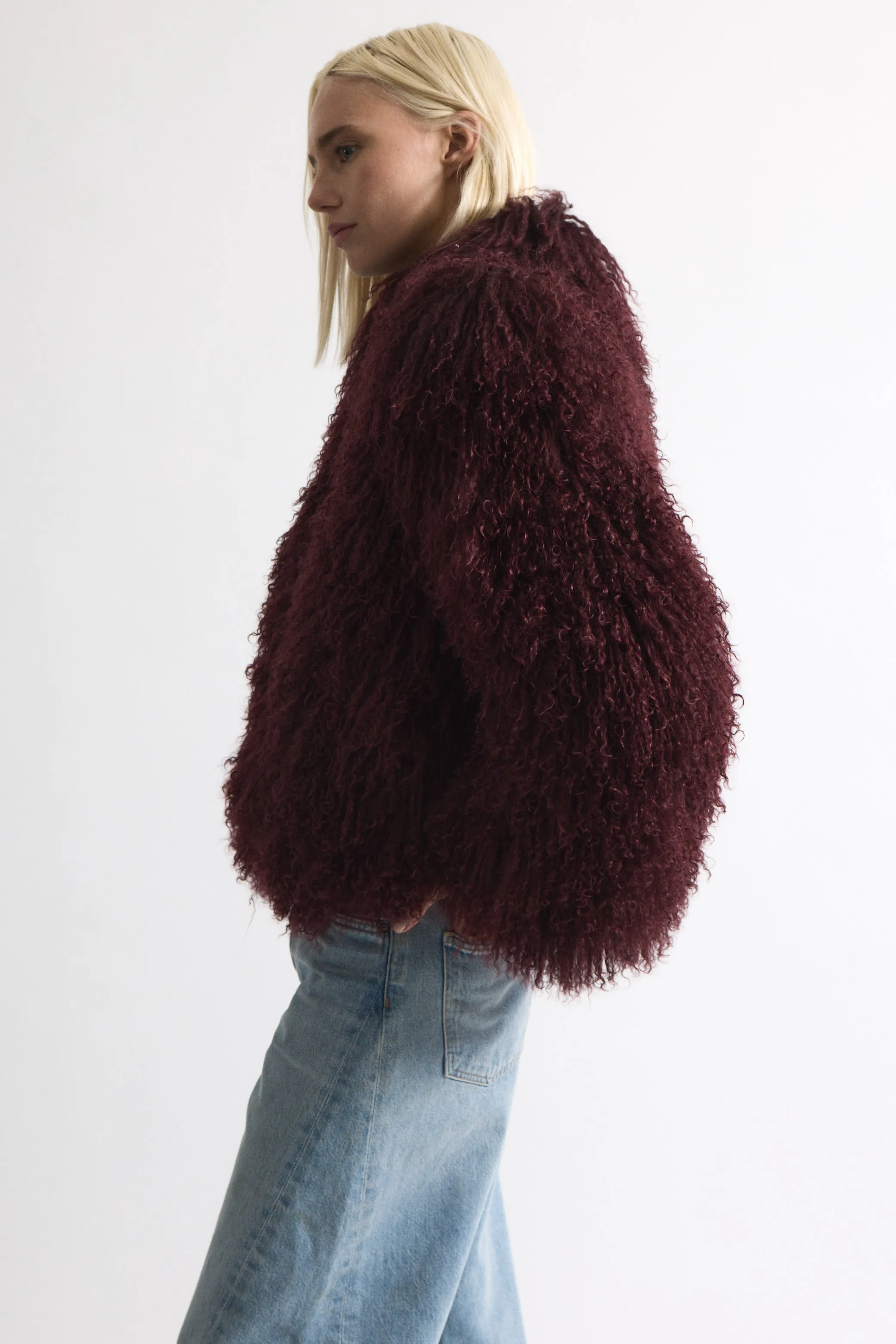 Rochelle Shearling Jacket sold by DUCIE product image thumbnail 3