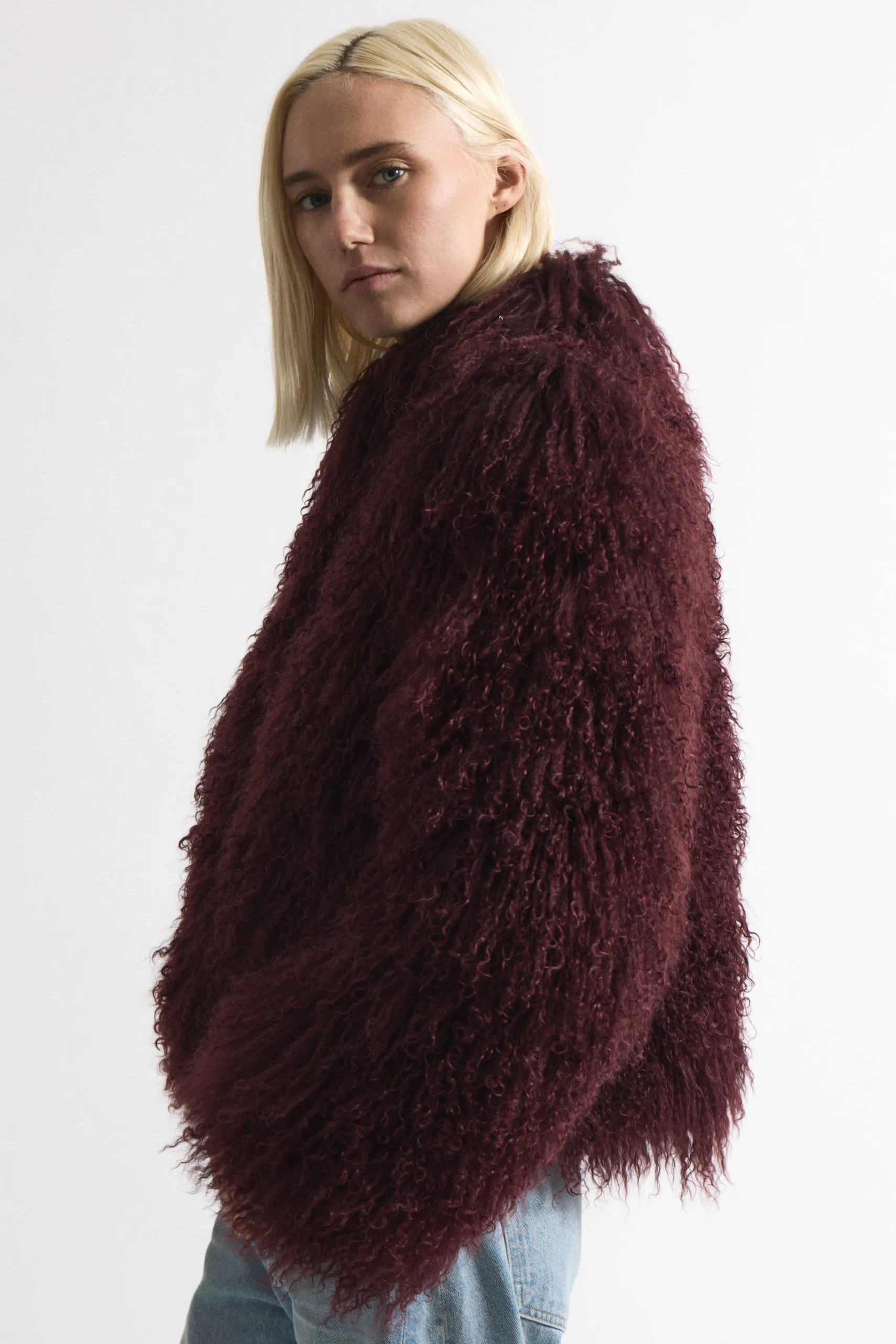 Rochelle Shearling Jacket sold by DUCIE product image thumbnail 4