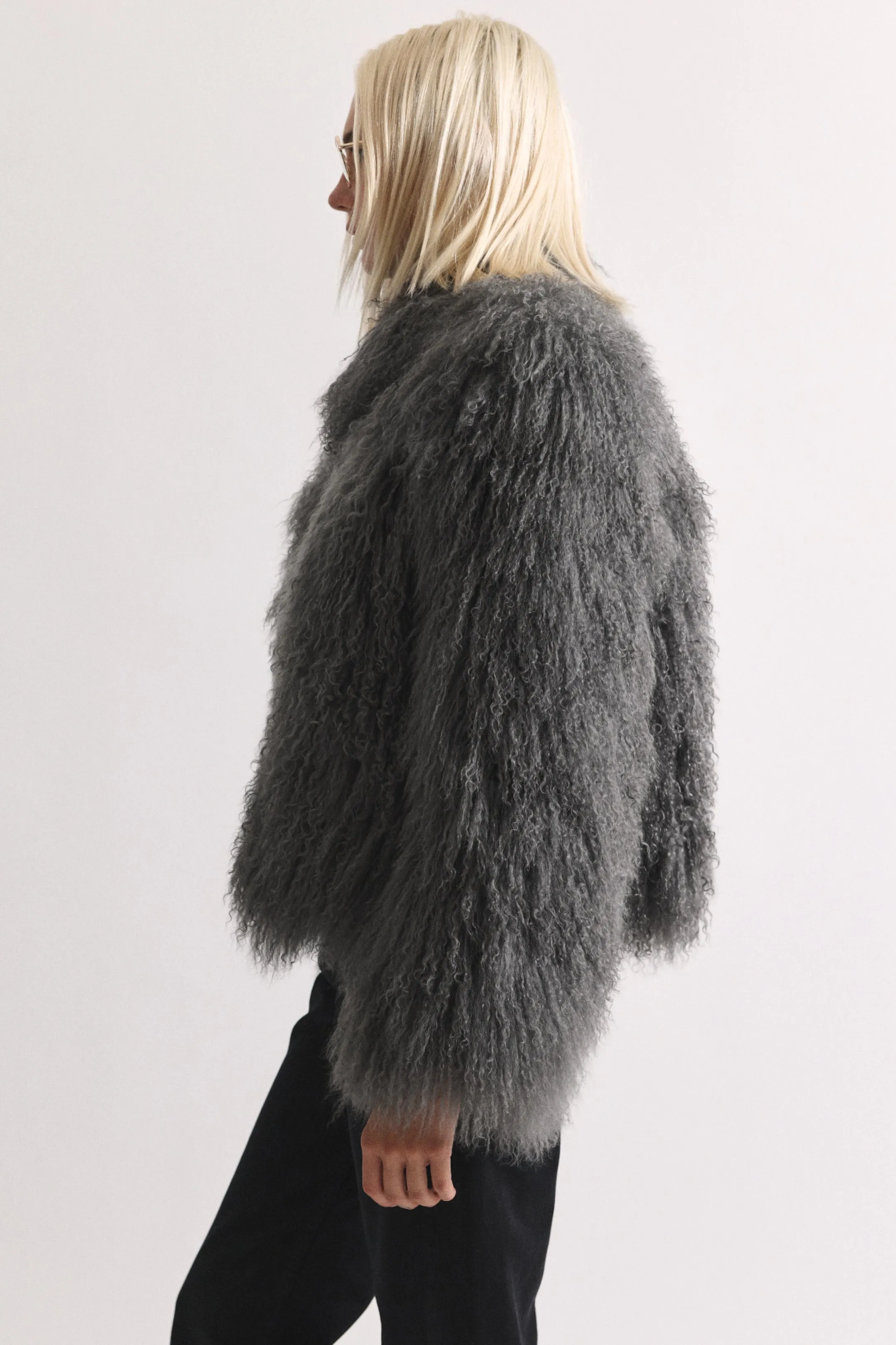 Rochelle Shearling Jacket sold by DUCIE product image thumbnail 3