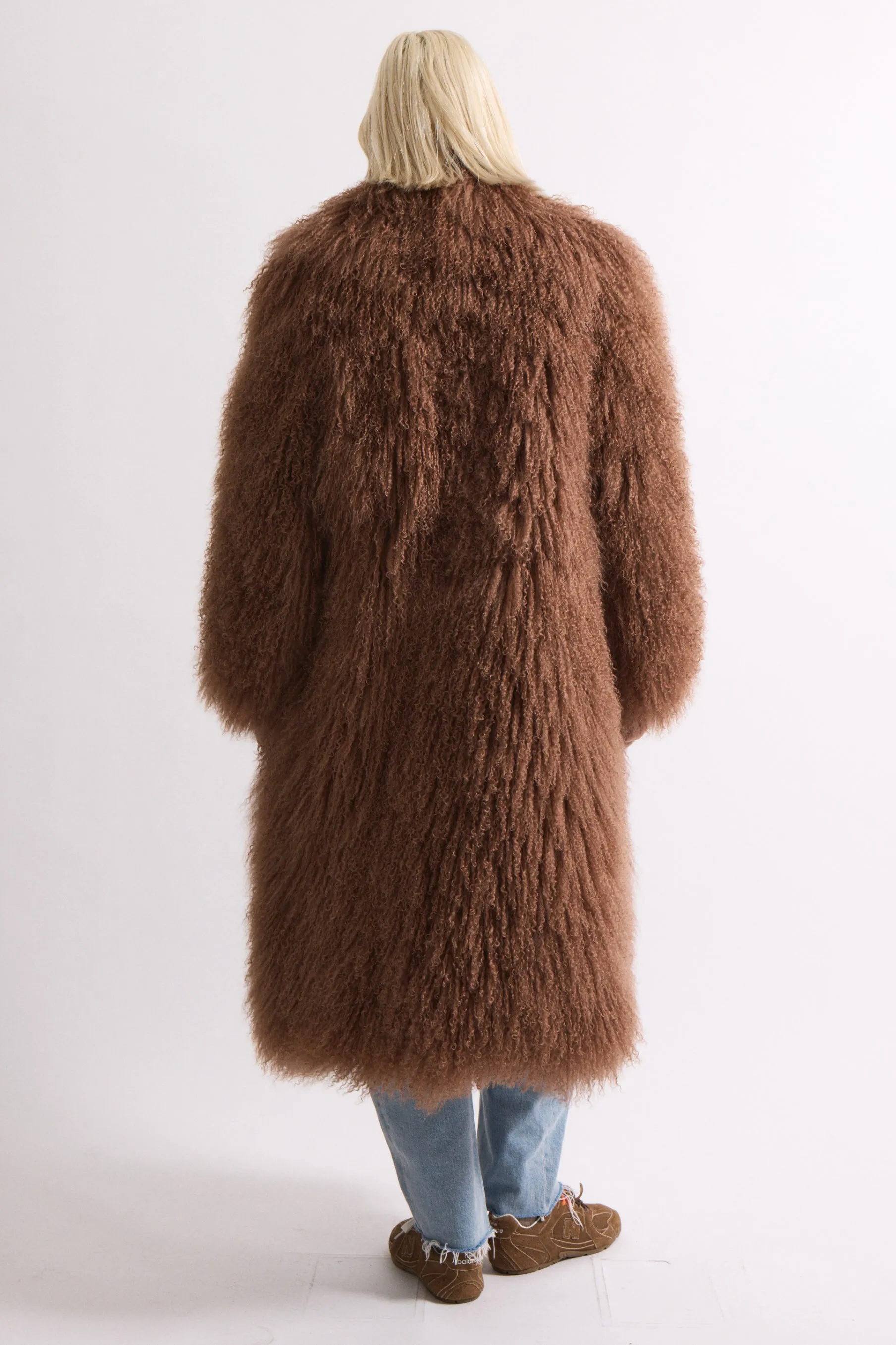 Faye Shearling Coat sold by DUCIE product image thumbnail 4