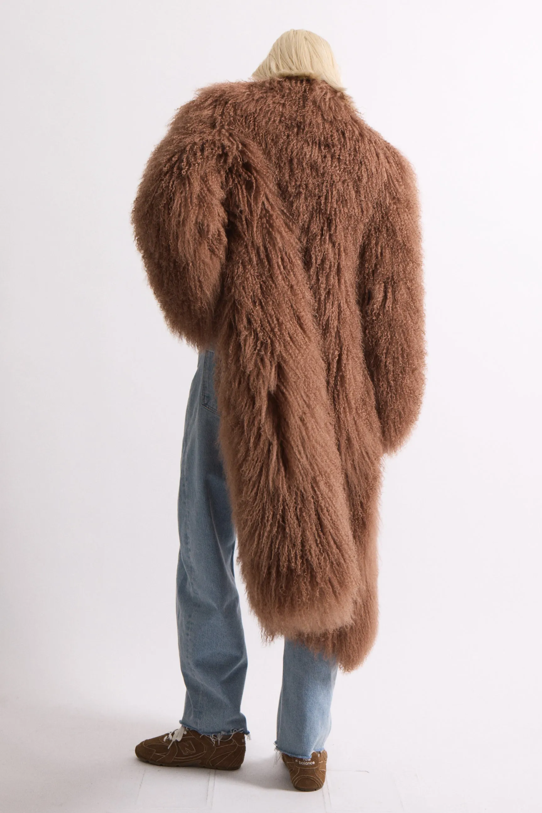 Faye Shearling Coat sold by DUCIE product image thumbnail 5
