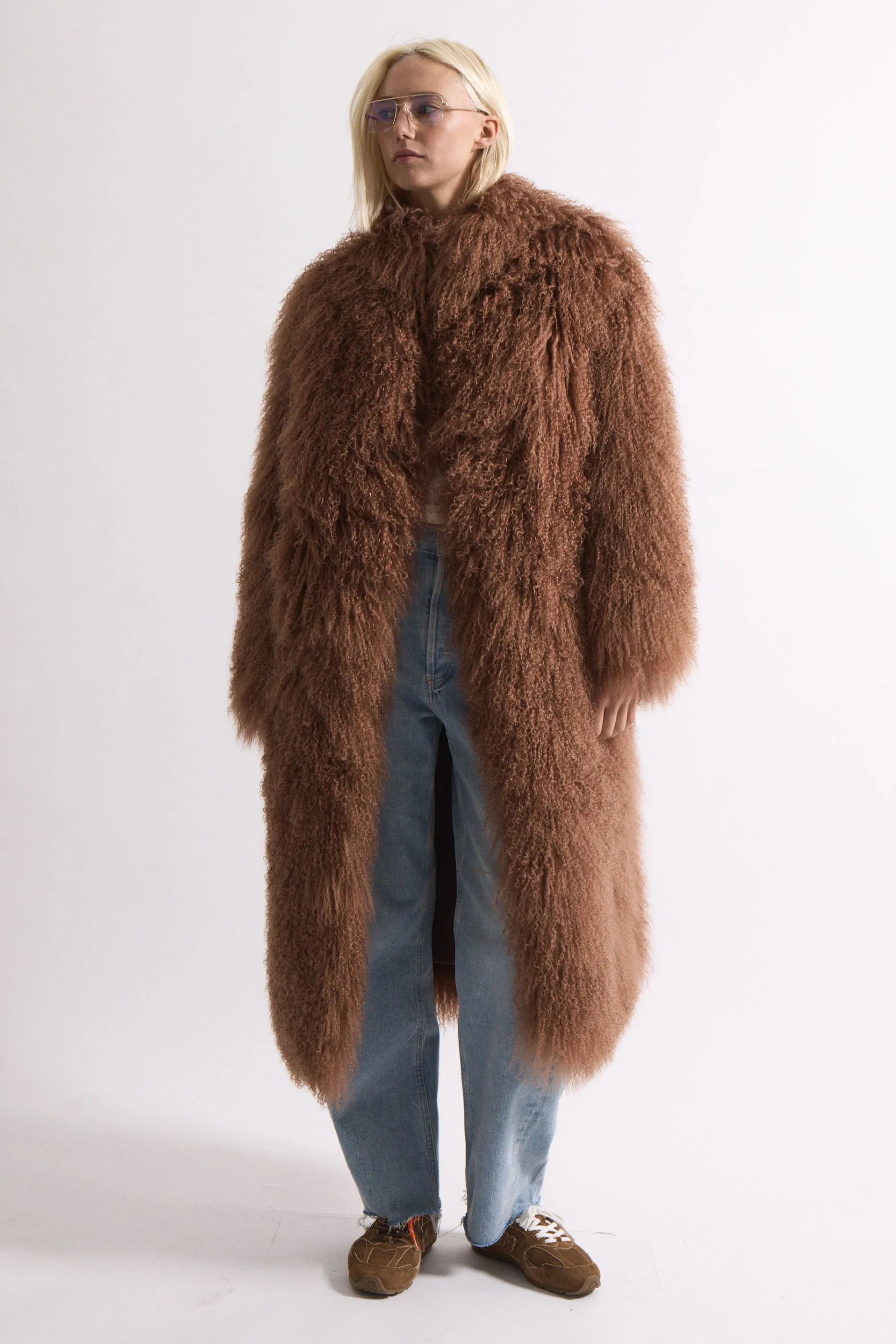 Faye Shearling Coat sold by DUCIE product image thumbnail 2