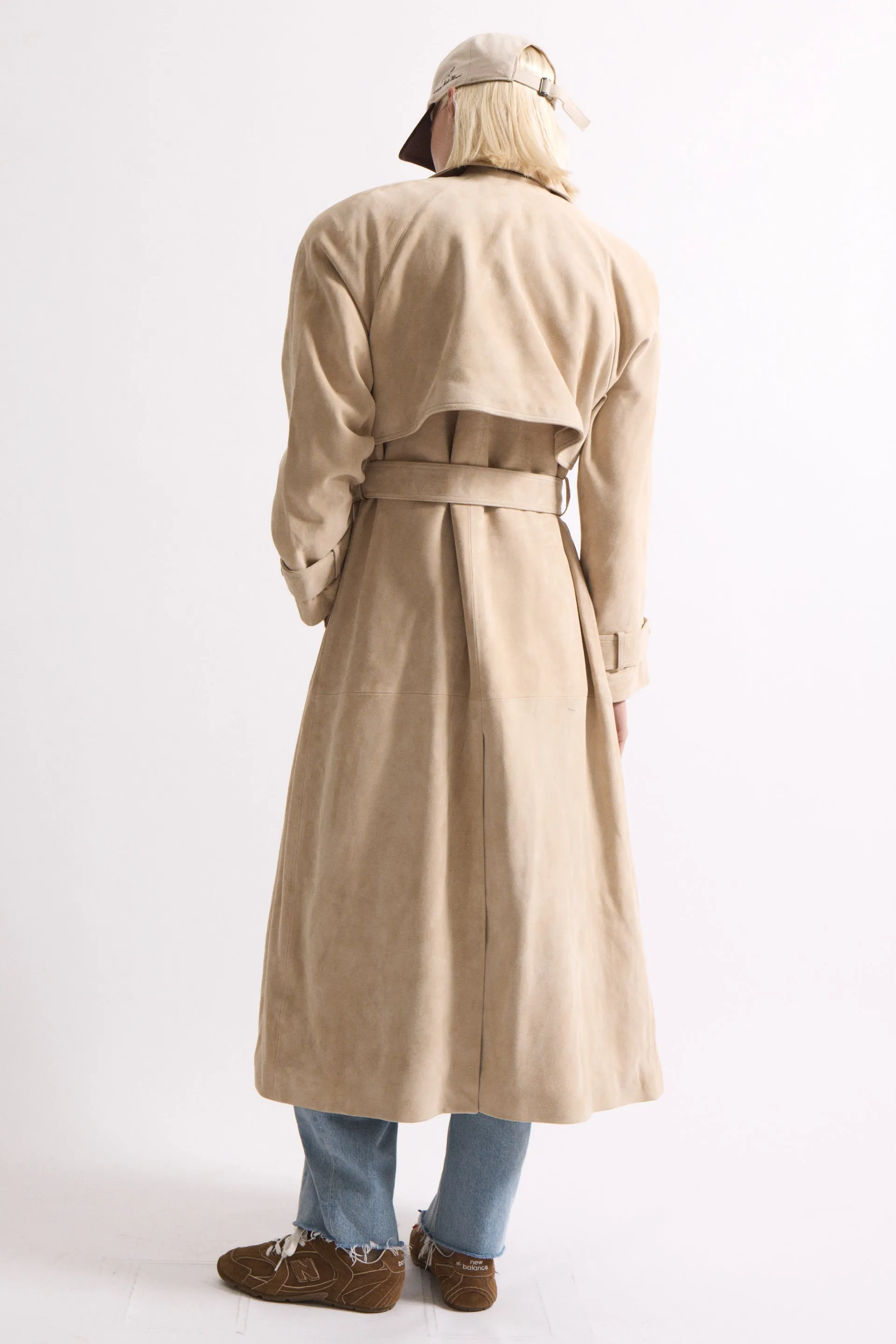 Corrin Suede Trench sold by DUCIE product image thumbnail 4