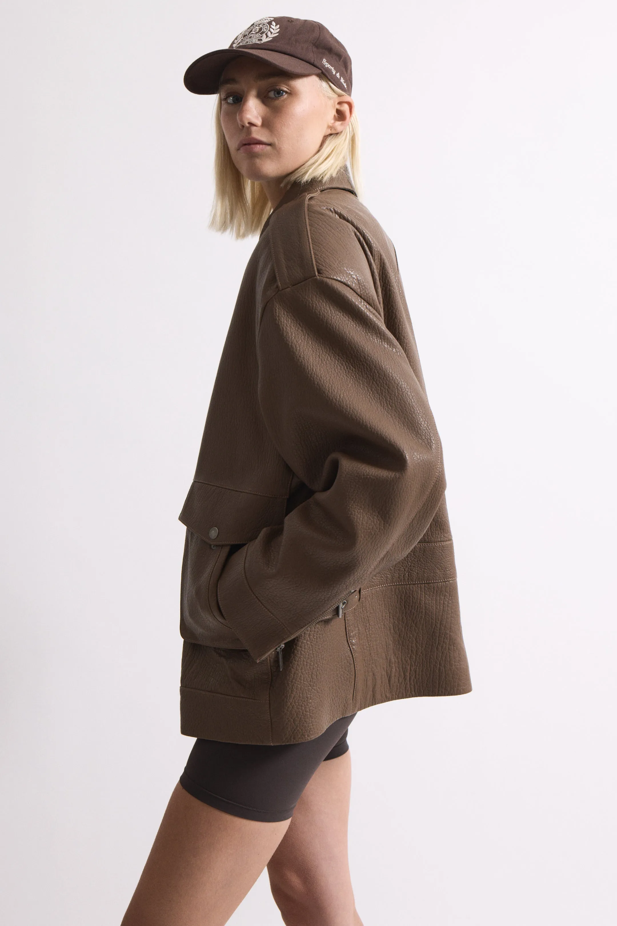Opal Leather Jacket sold by DUCIE product image thumbnail 5