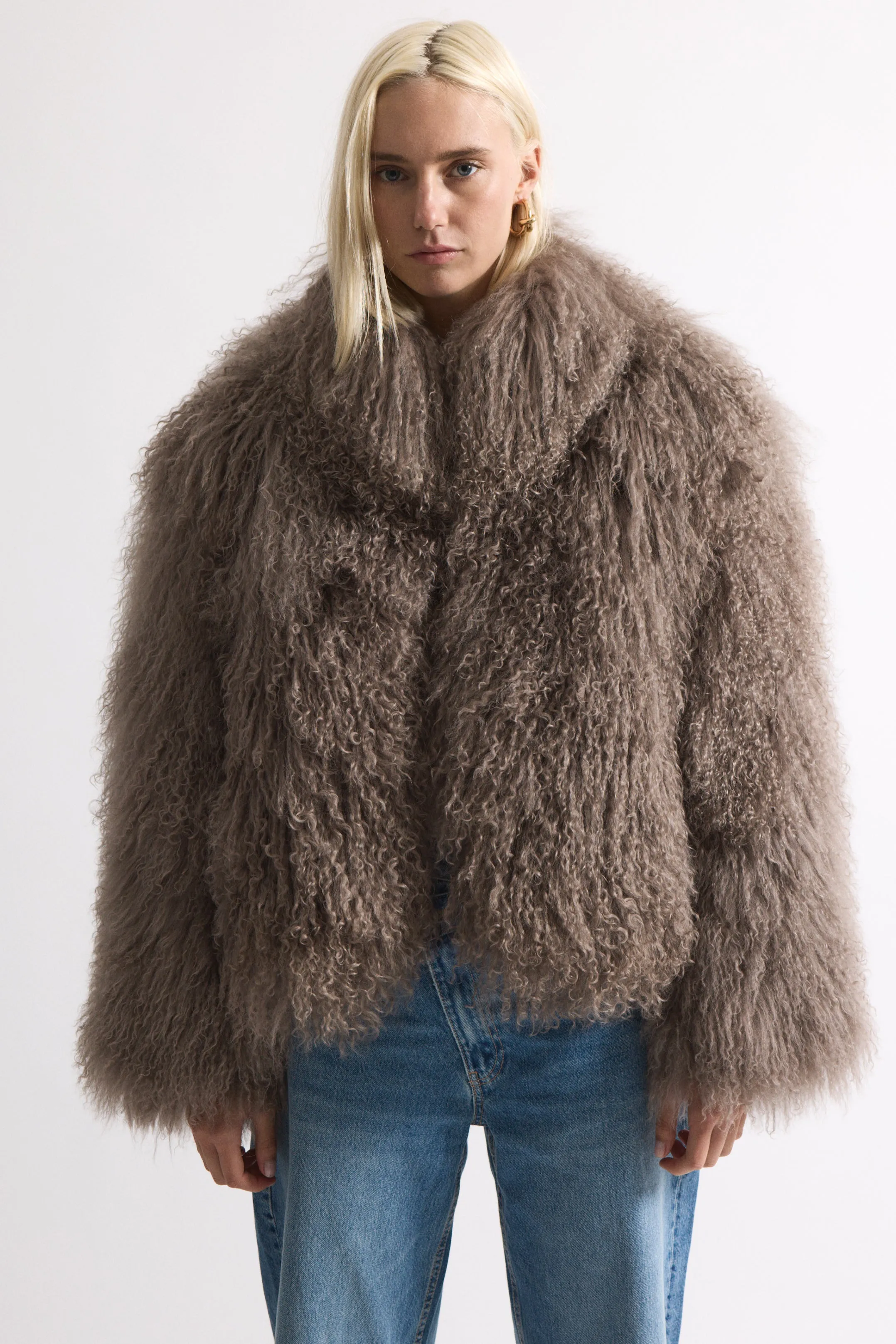 Rochelle Shearling Jacket sold by DUCIE product image thumbnail 3
