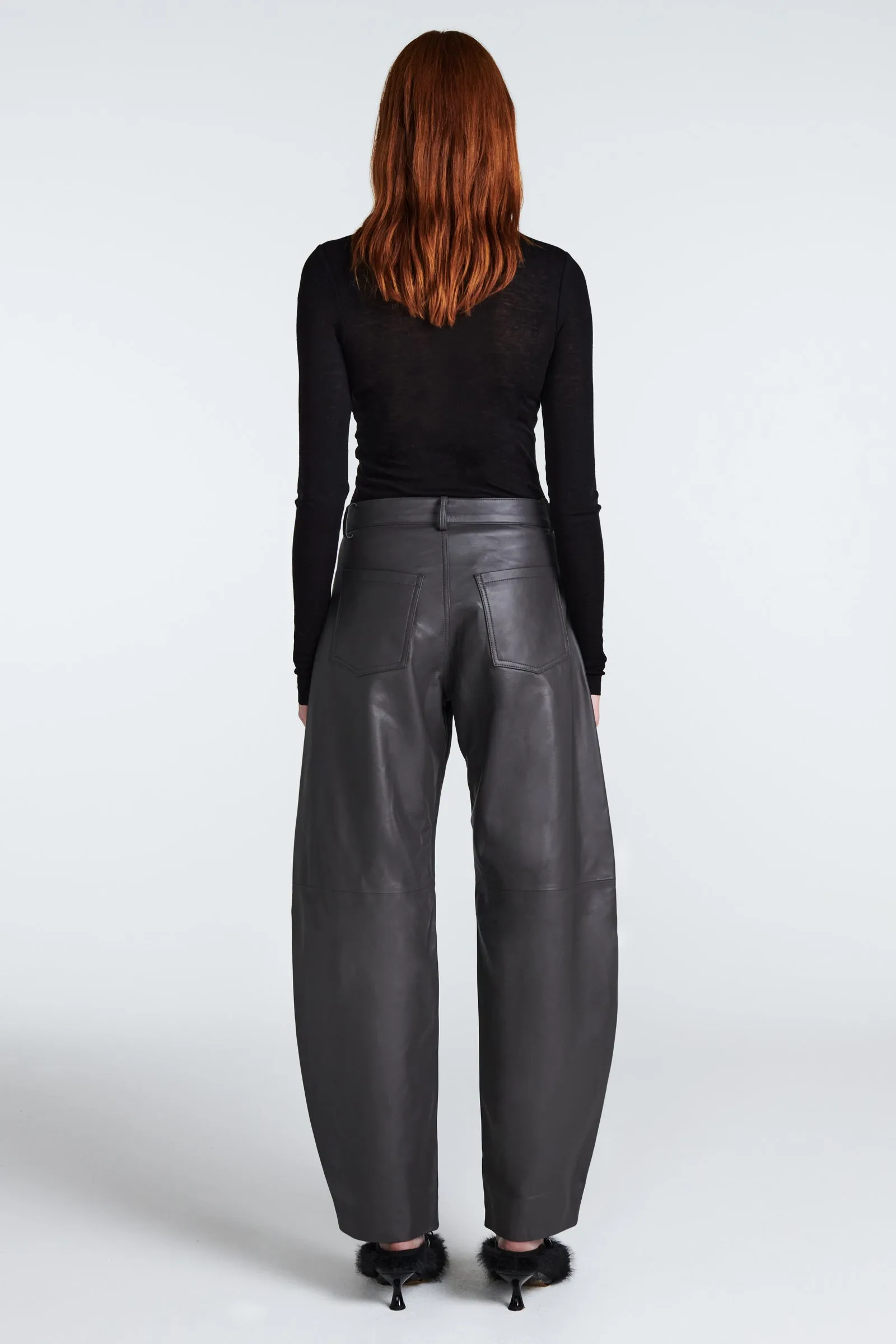 Billie Leather Trousers sold by DUCIE product image thumbnail 5