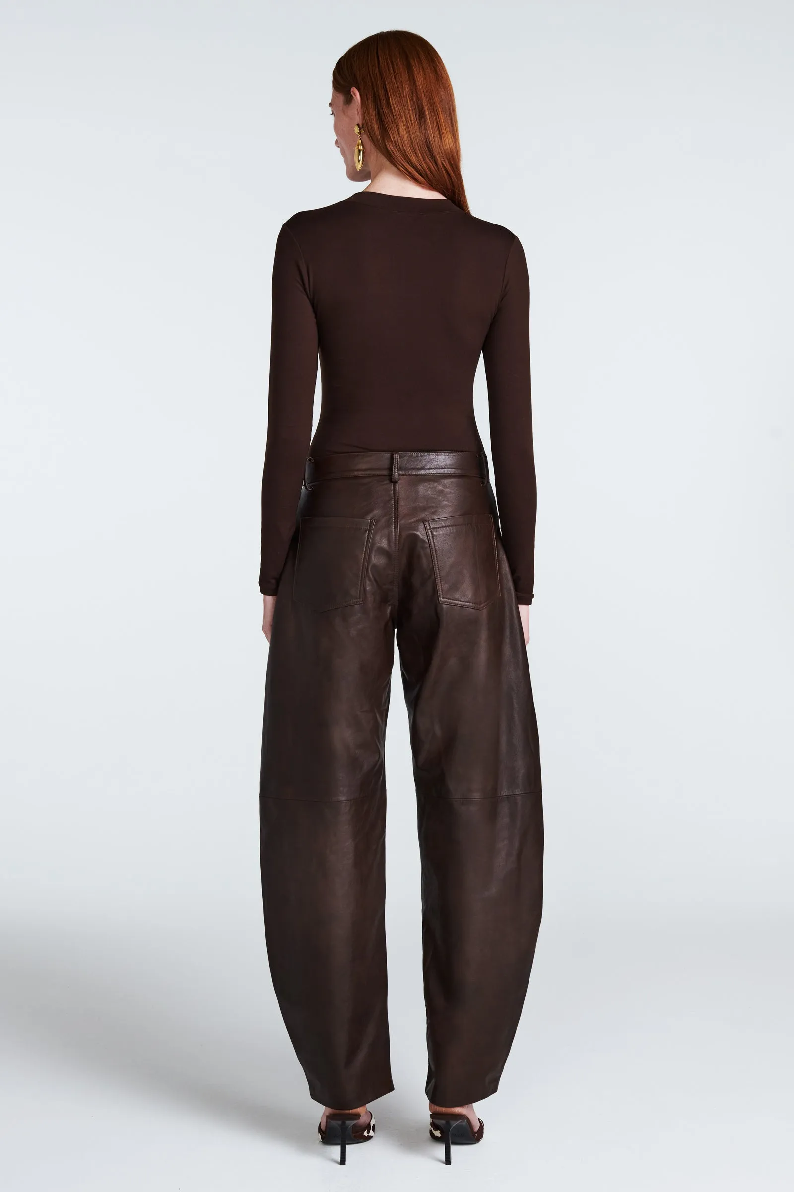 Taylor Leather Shorts sold by DUCIE product image thumbnail 4