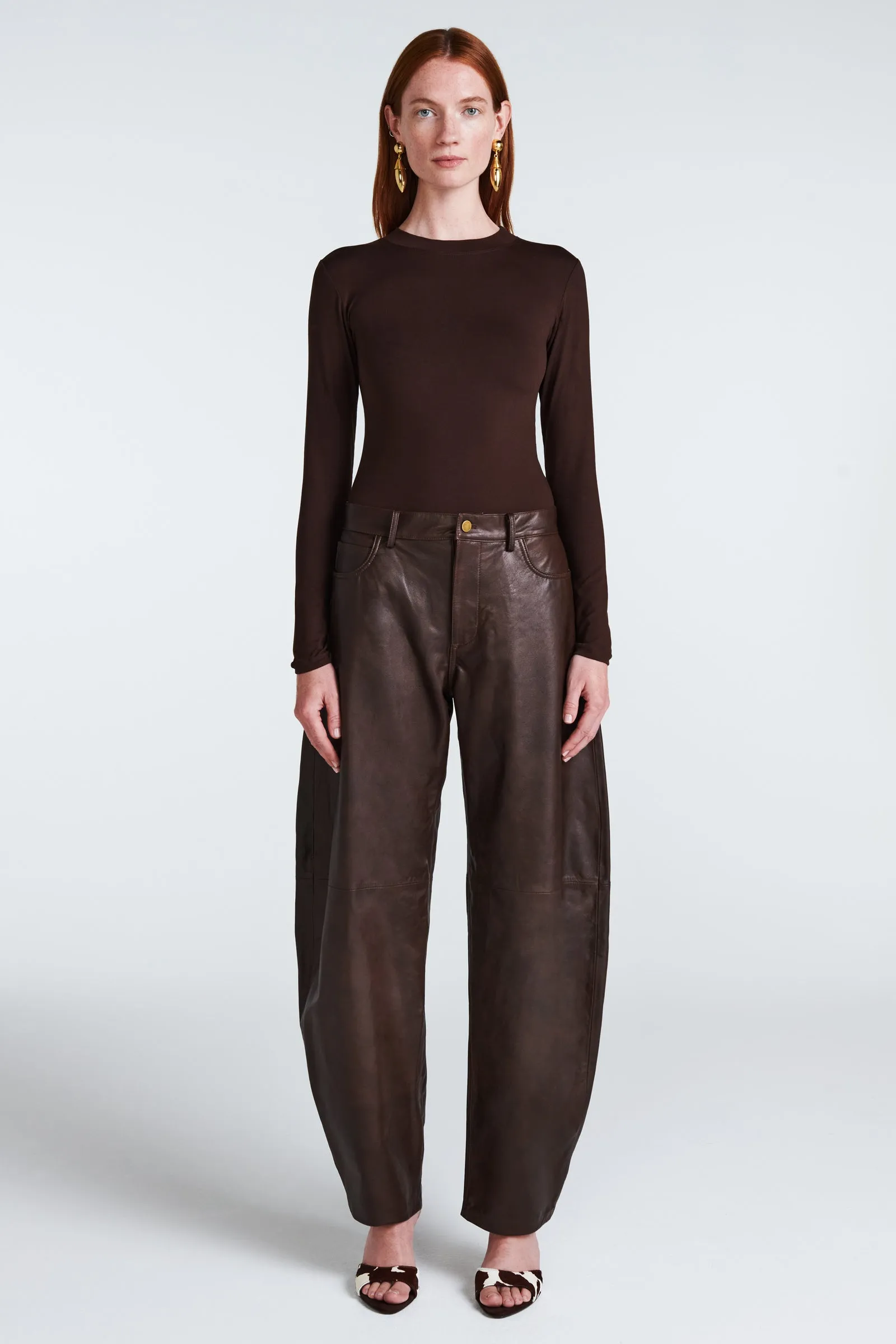 Taylor Leather Shorts sold by DUCIE