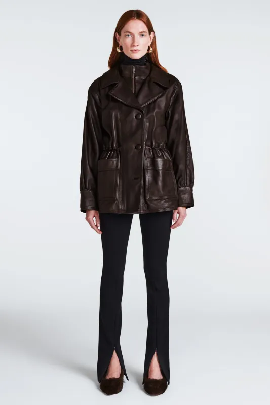 Alice Leather Jacket sold by DUCIE